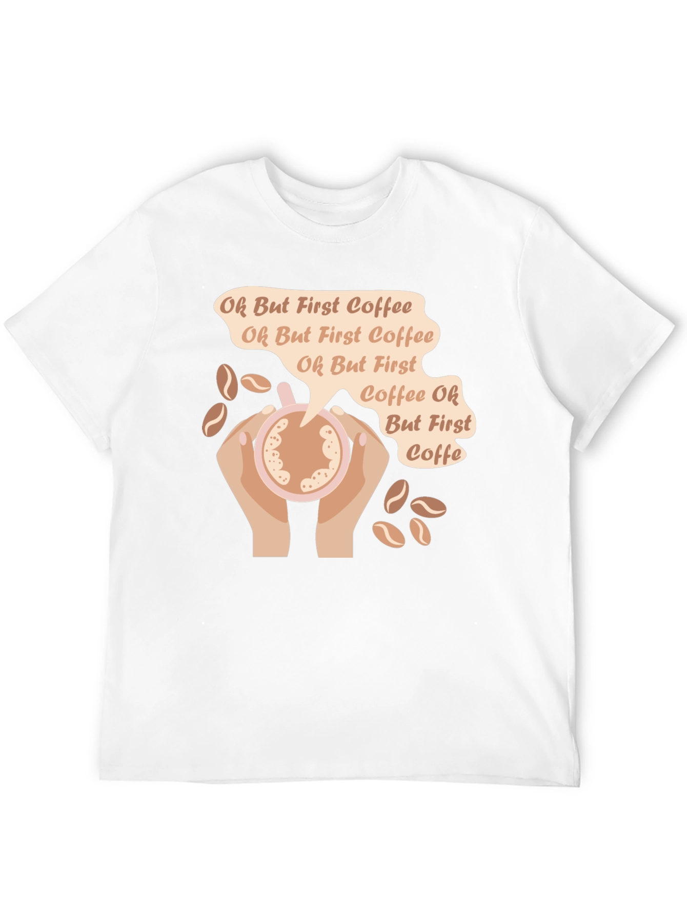Oh But First Coffee Graphic T-Shirt