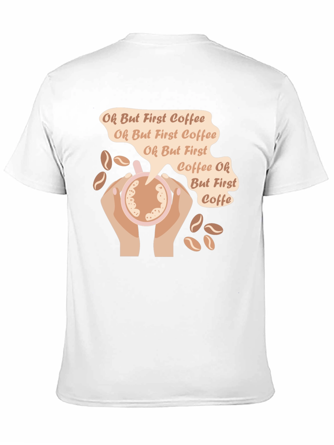 Oh But First Coffee Graphic T-Shirt