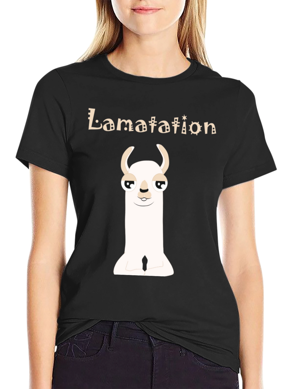 Lamatation Llama Graphic Tee