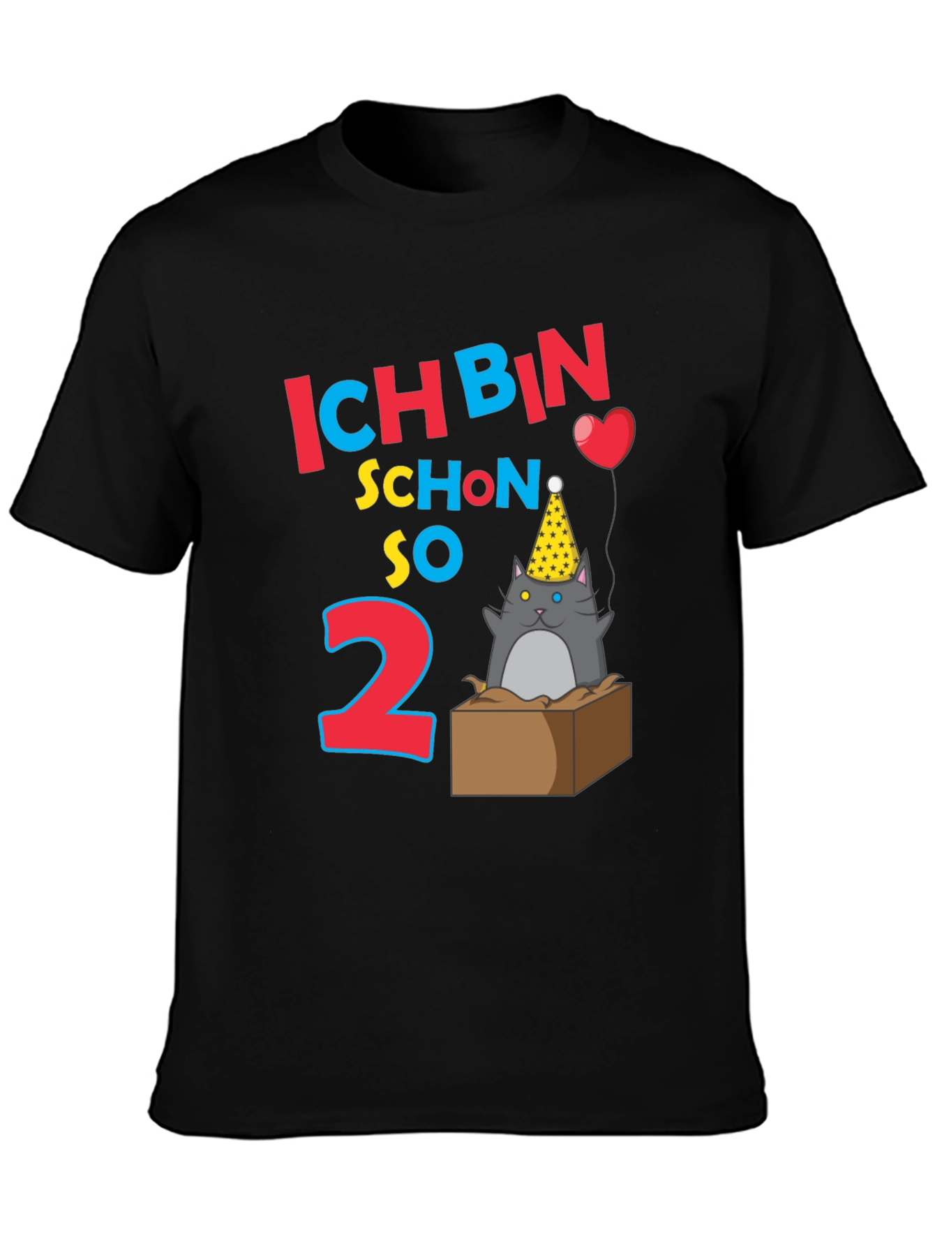 Ich Bin Schon So 2 Birthday Cat T-Shirt