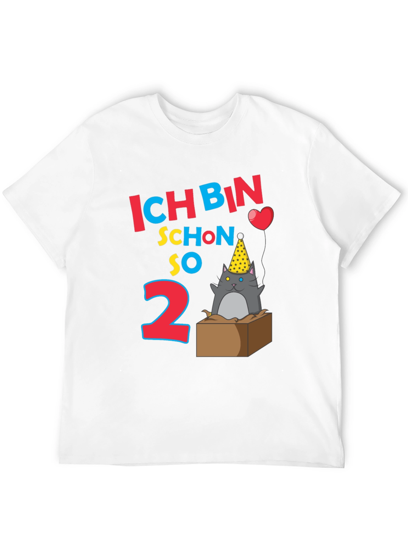 Ich Bin Schon So 2 Birthday Cat T-Shirt