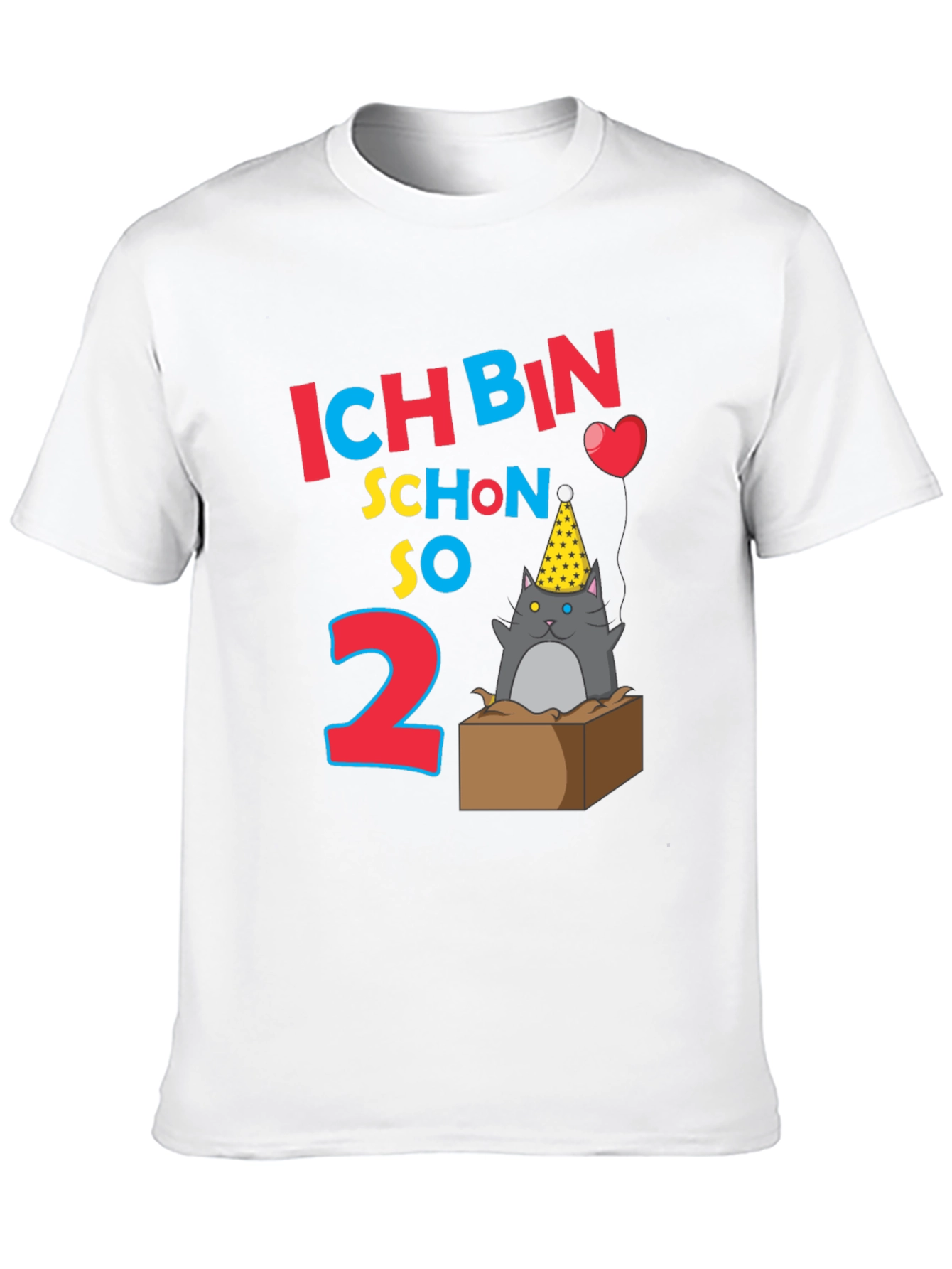 Ich Bin Schon So 2 Birthday Cat T-Shirt