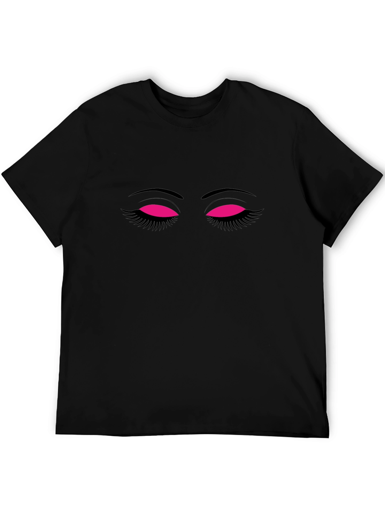 Eyes Graphic Black T-Shirt