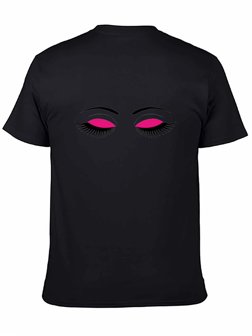 Eyes Graphic Black T-Shirt
