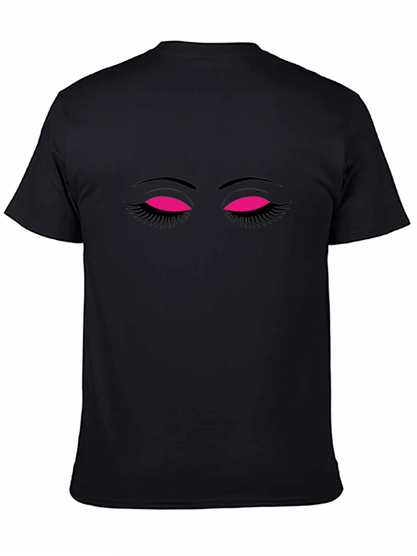 Eyes Graphic Black T-Shirt
