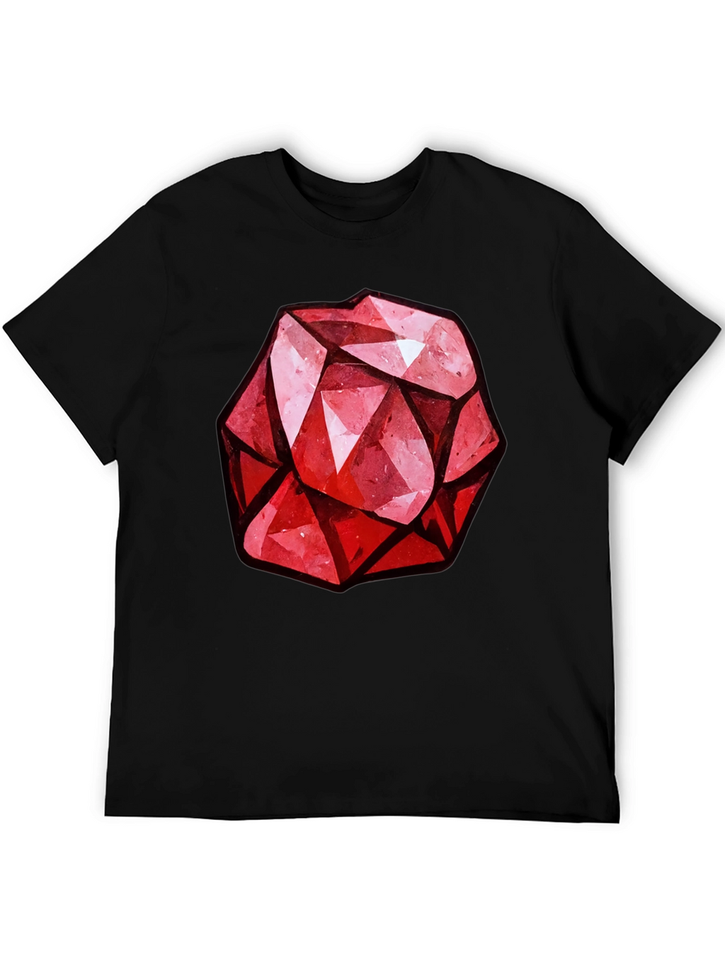 Gemstone Graphic Tee - Stylish Mens Casual Shirt
