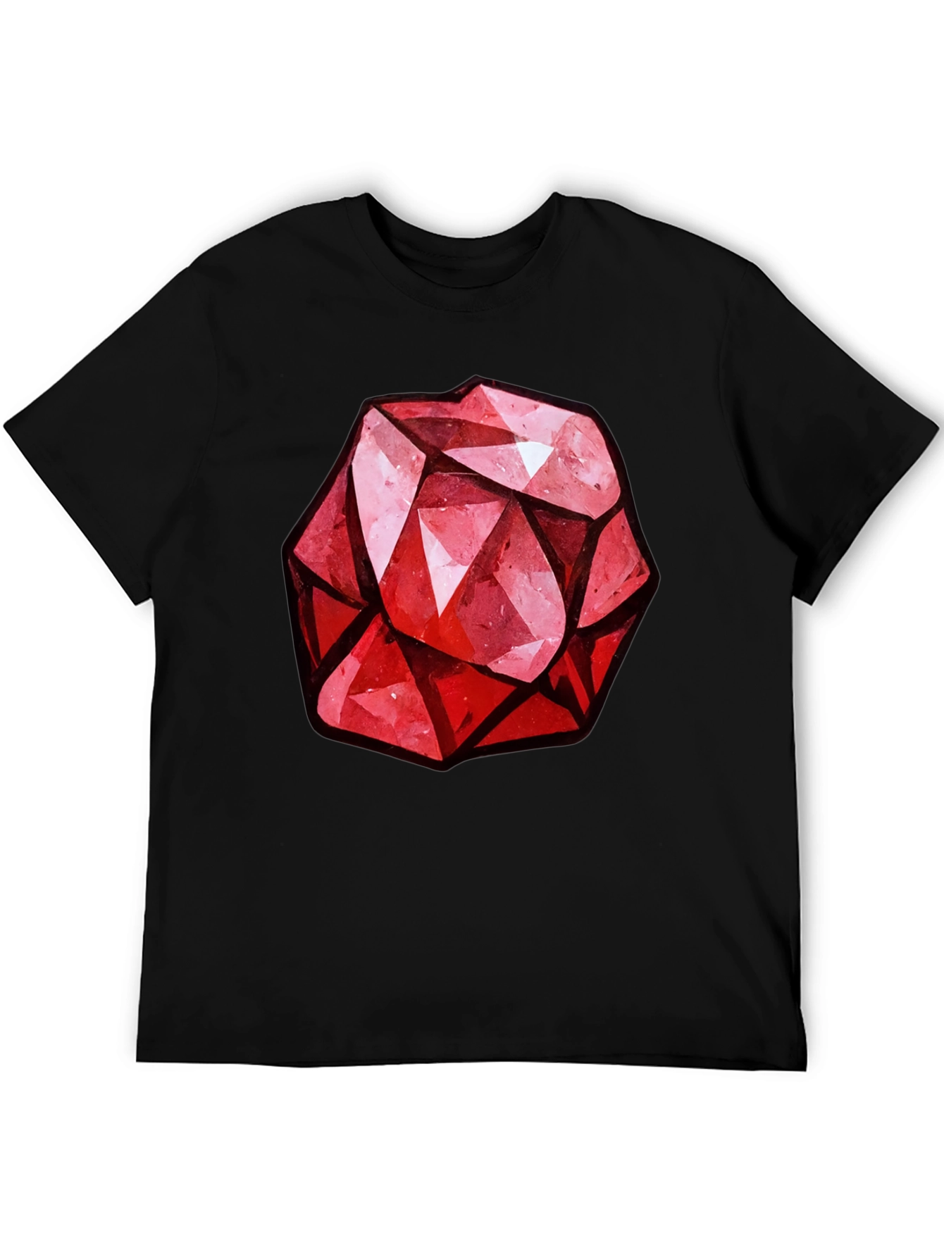 Gemstone Graphic Tee - Stylish Mens Casual Shirt