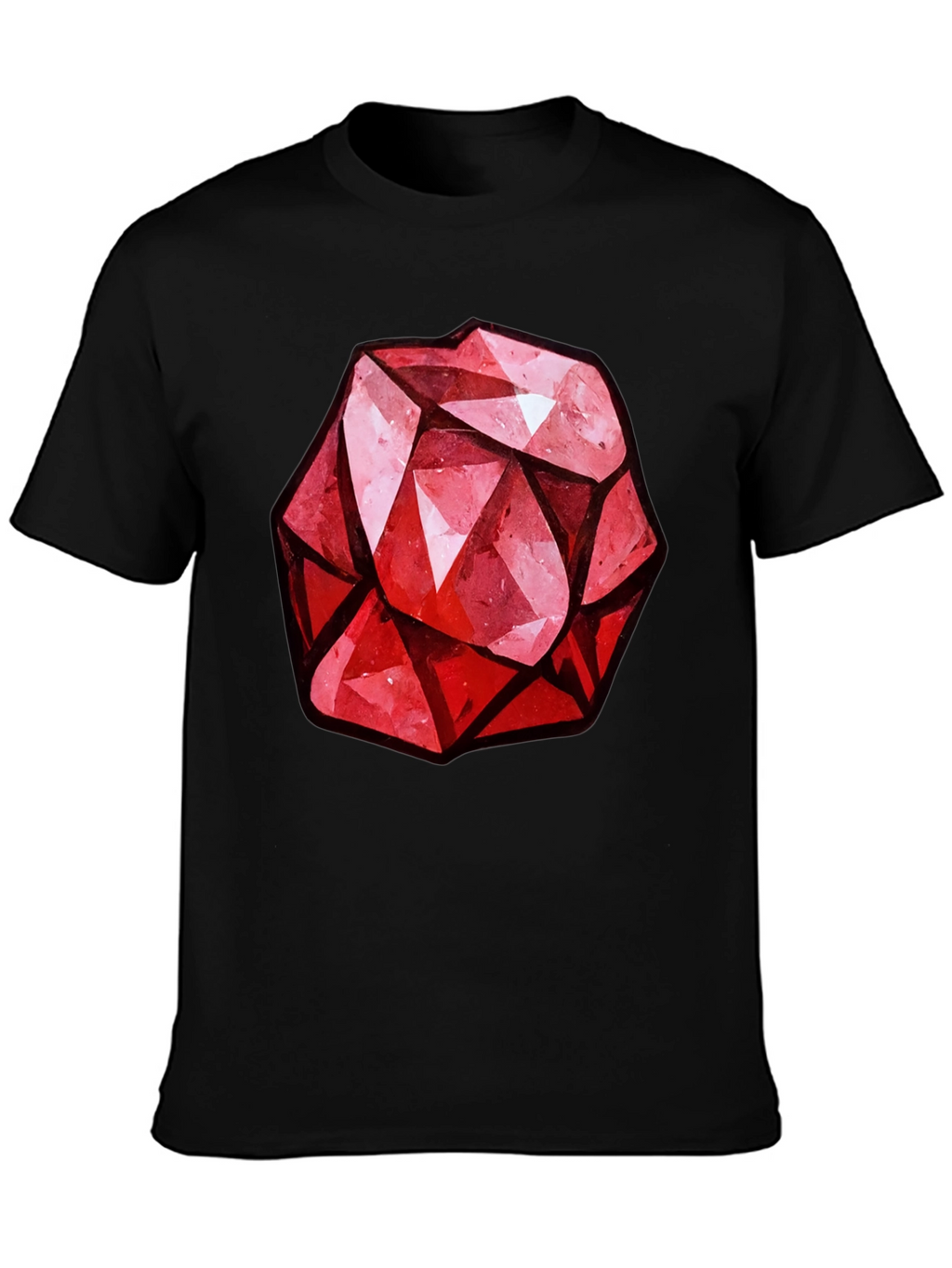 Gemstone Graphic Tee - Stylish Mens Casual Shirt
