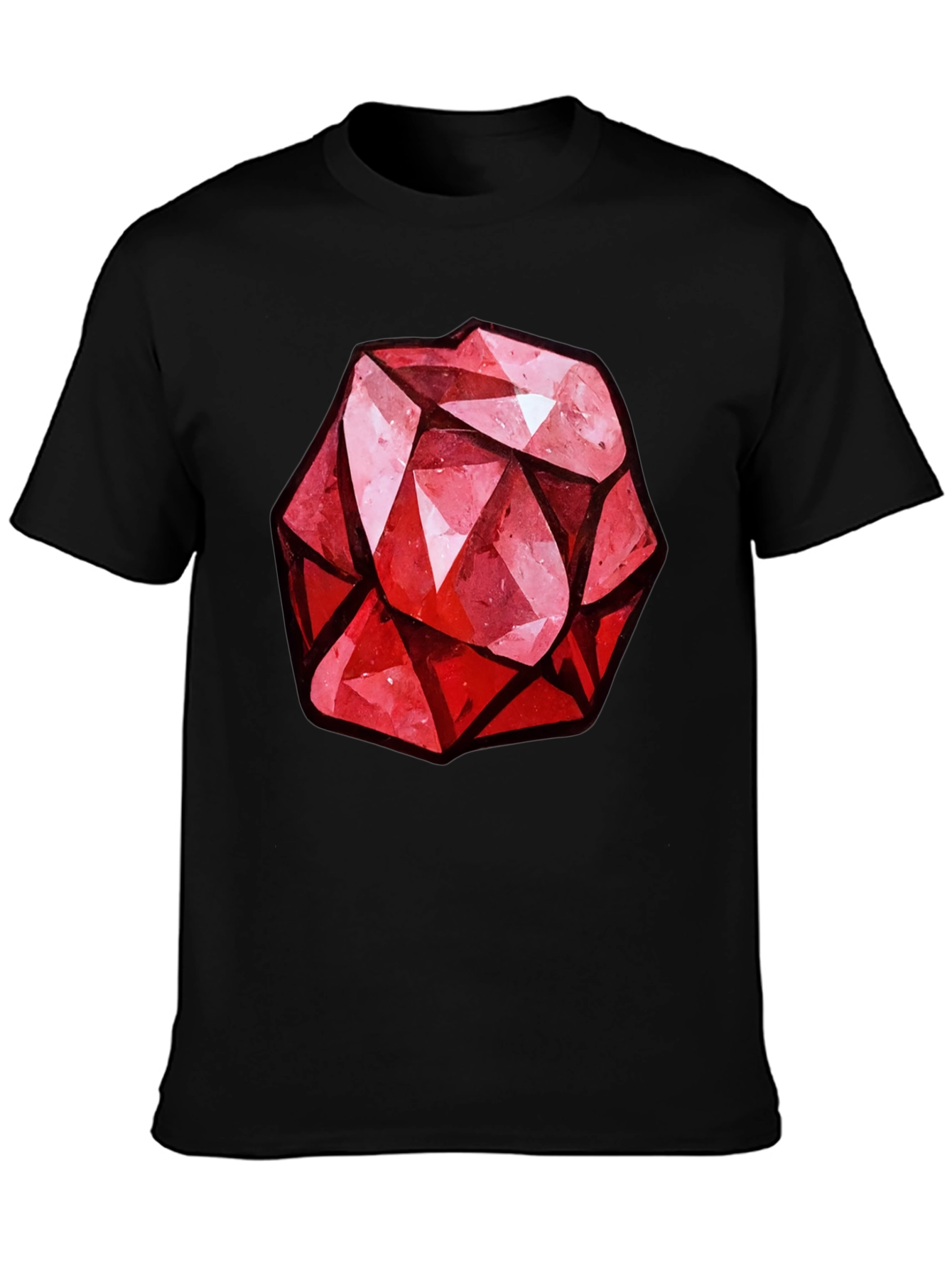 Gemstone Graphic Tee - Stylish Mens Casual Shirt