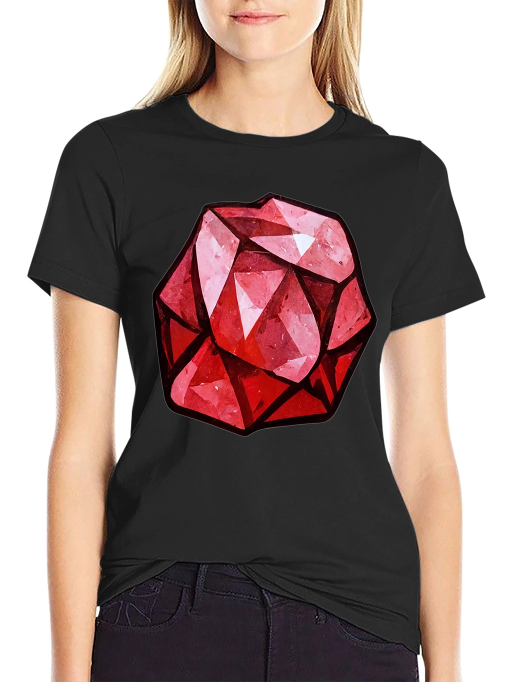 Gemstone Graphic Tee - Stylish Mens Casual Shirt