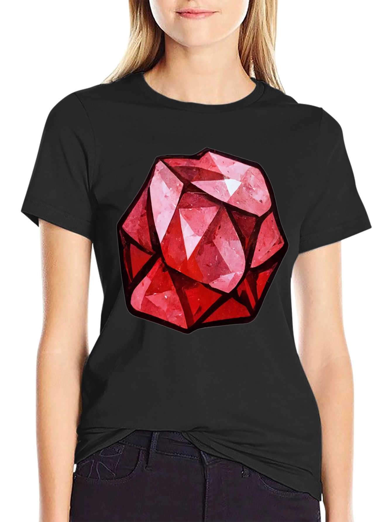Gemstone Graphic Tee - Stylish Mens Casual Shirt