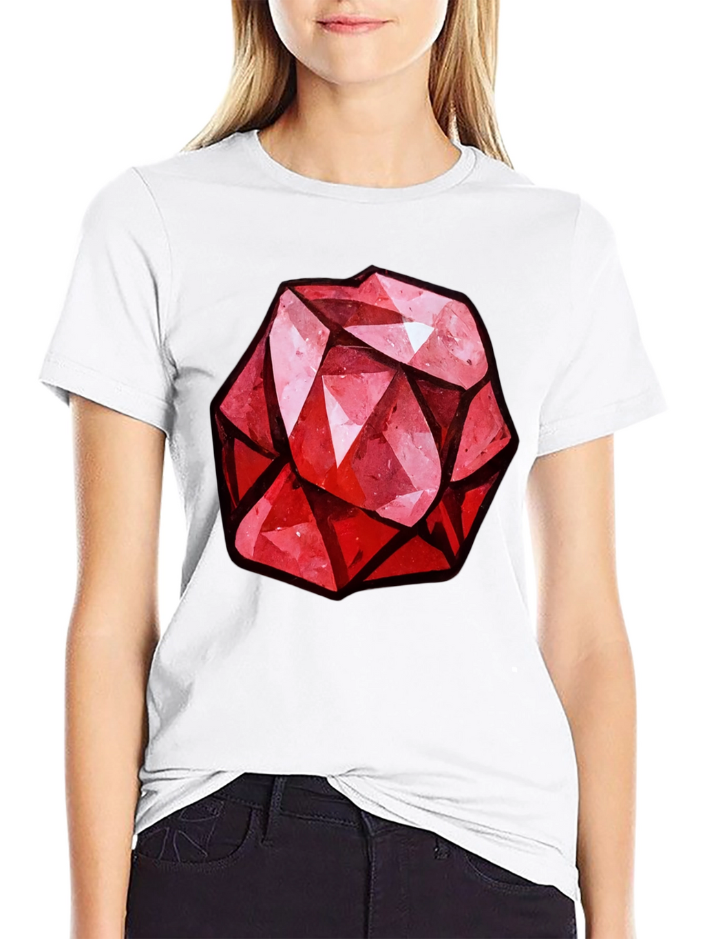 Gemstone Graphic Tee - Stylish Mens Casual Shirt