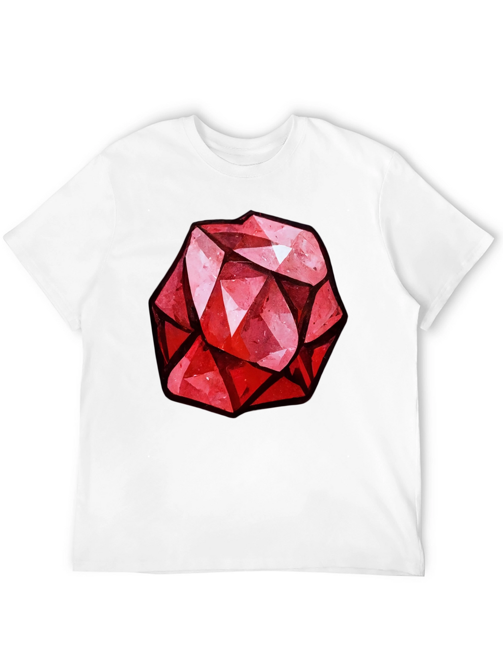 Gemstone Graphic Tee - Stylish Mens Casual Shirt