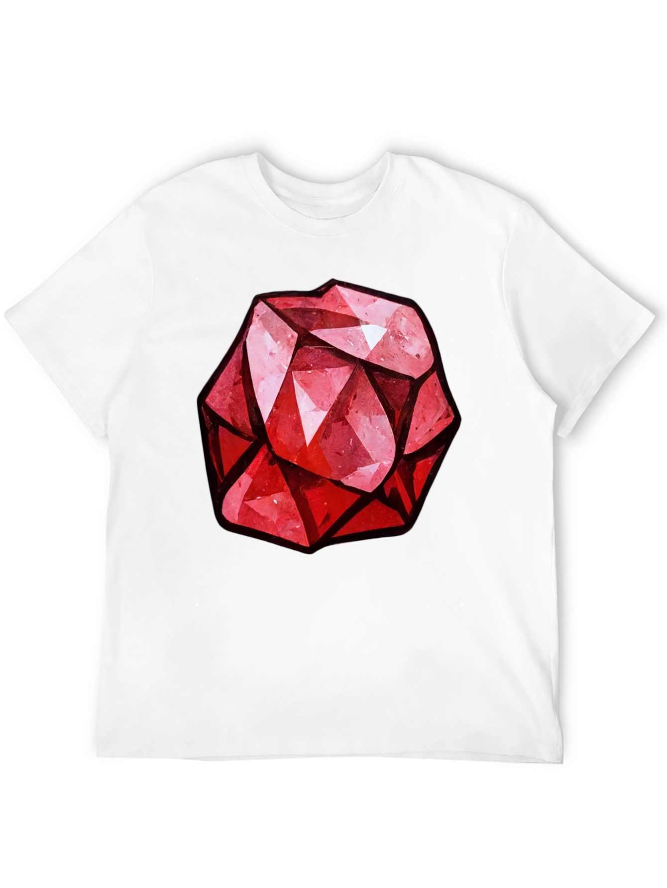 Gemstone Graphic Tee - Stylish Mens Casual Shirt
