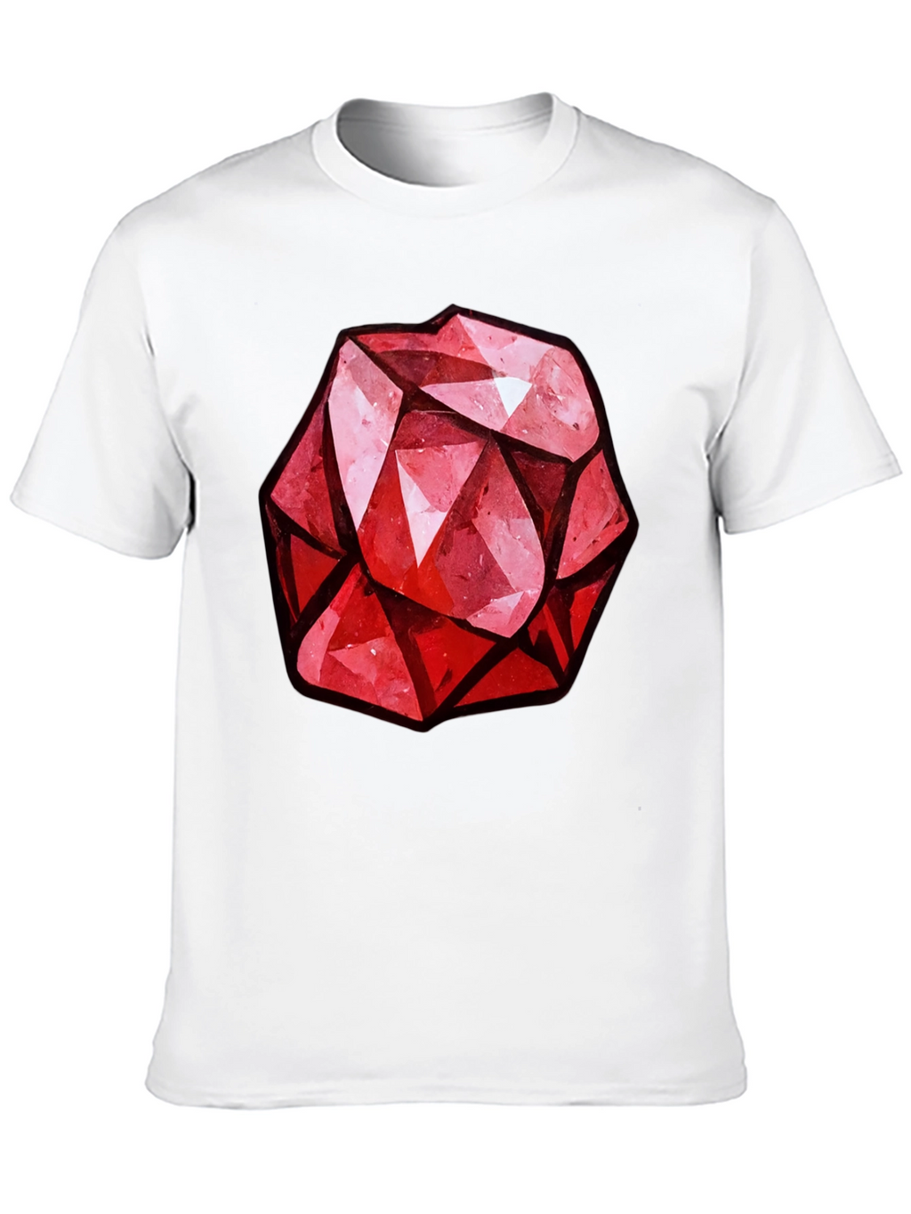 Gemstone Graphic Tee - Stylish Mens Casual Shirt