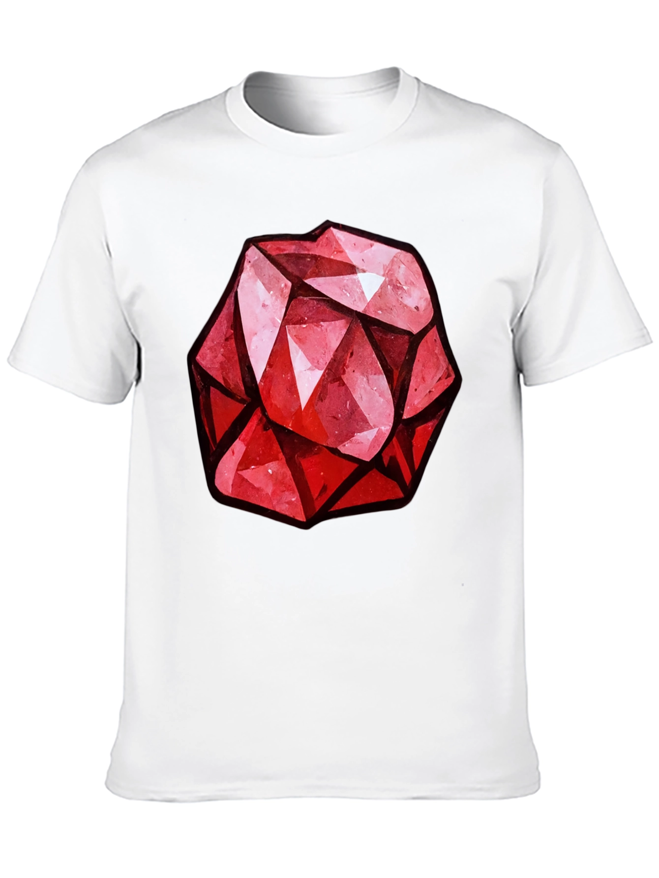 Gemstone Graphic Tee - Stylish Mens Casual Shirt