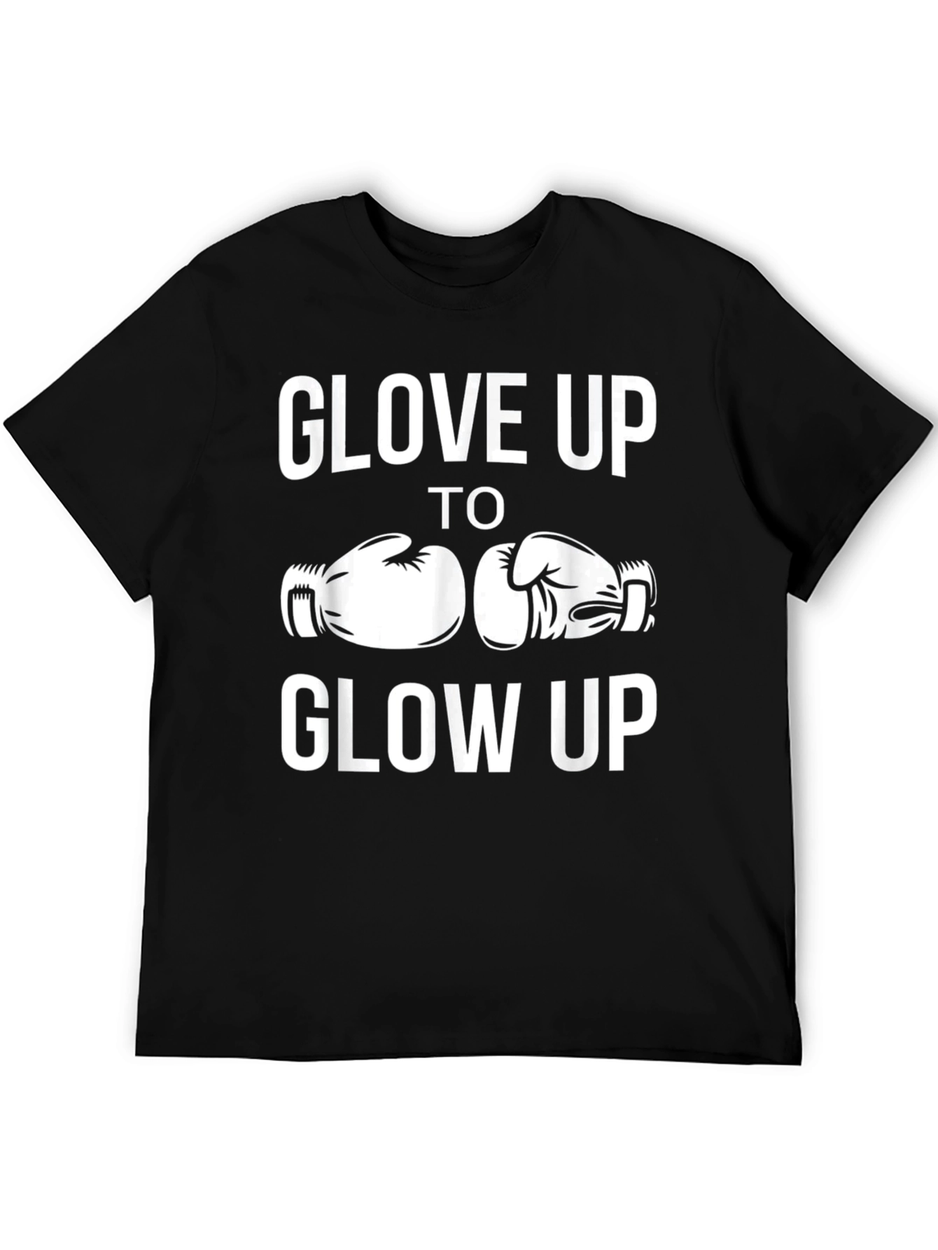 Glove Up to Glow Up Boxing T-Shirt