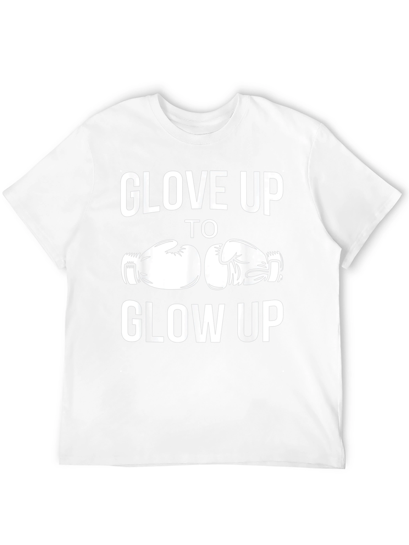 Glove Up to Glow Up Boxing T-Shirt