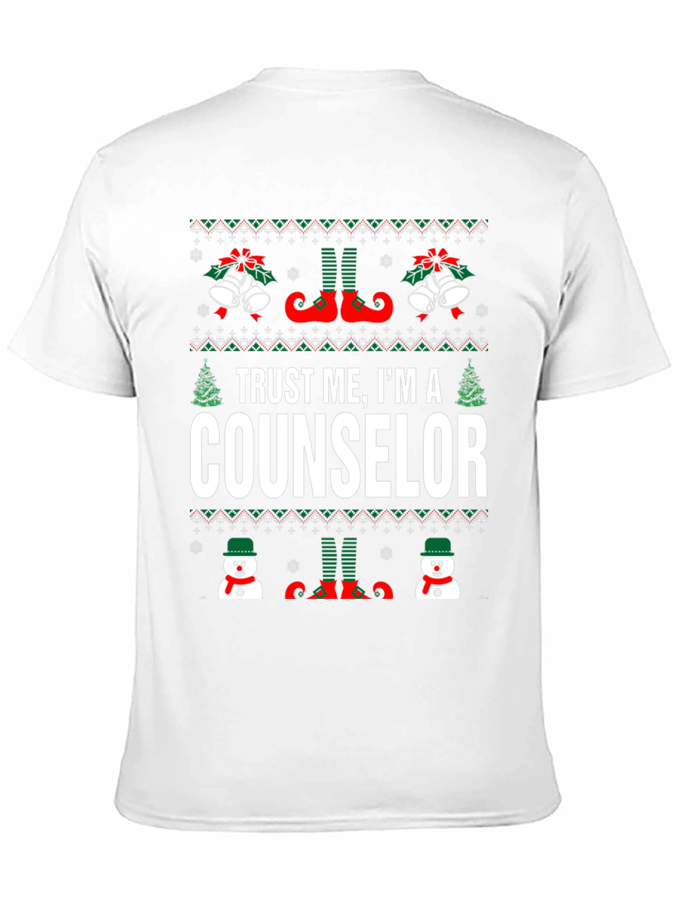 Trust Me Counselor Christmas Graphic Tee