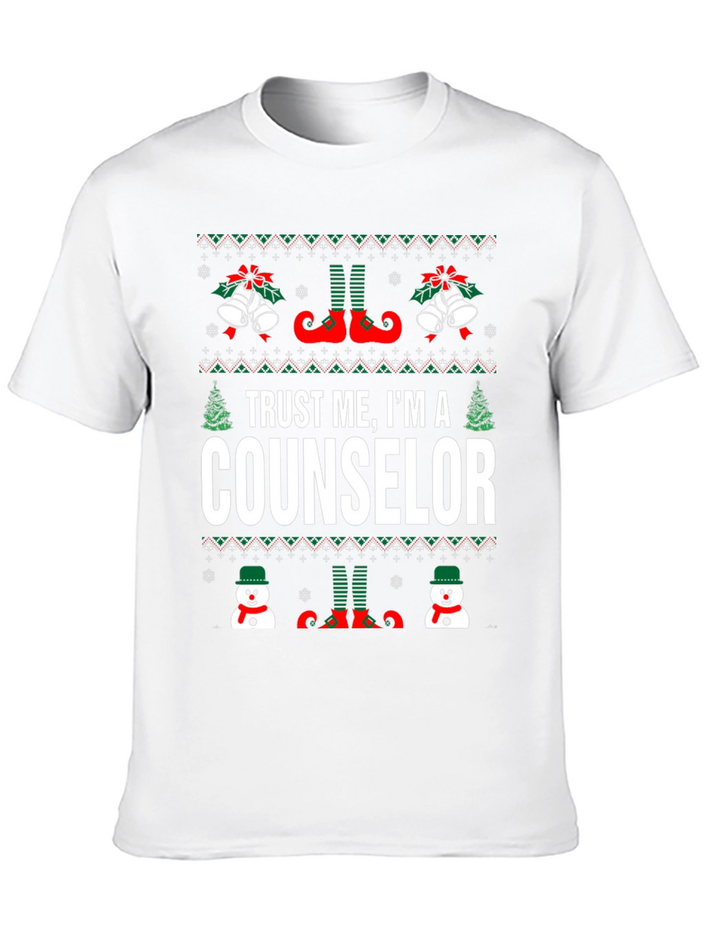 Trust Me Counselor Christmas Graphic Tee