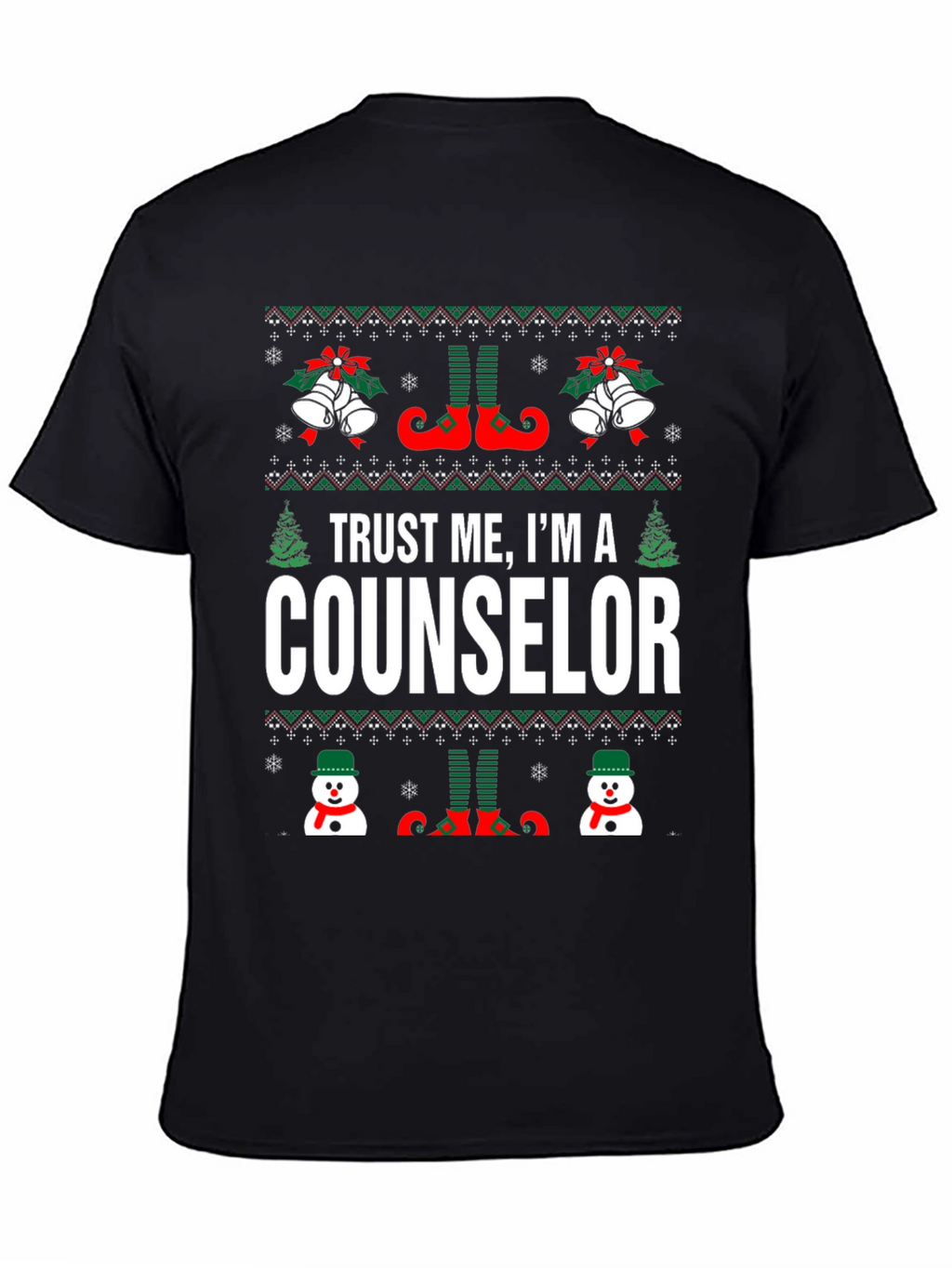 Trust Me Counselor Christmas Graphic Tee