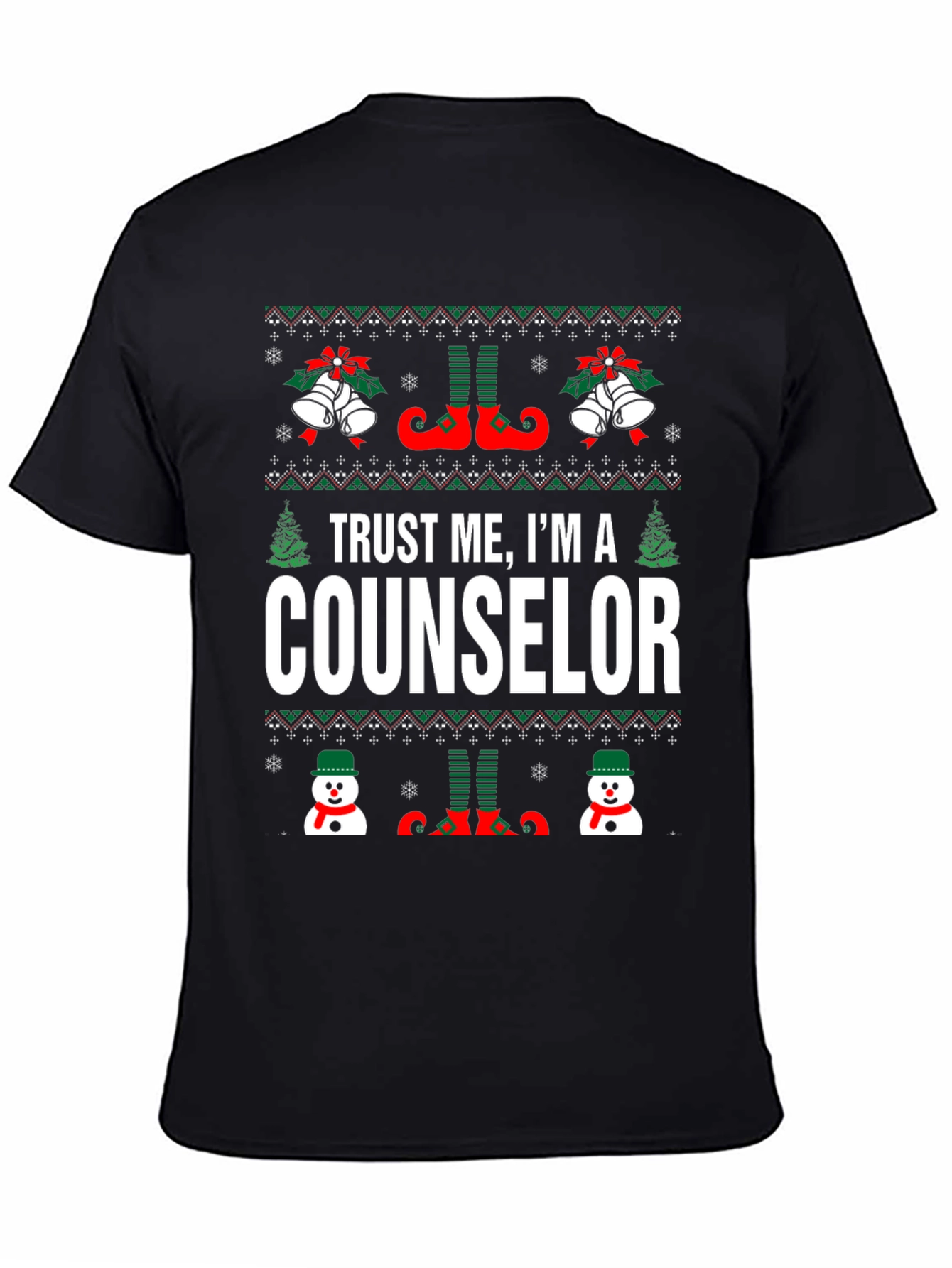 Trust Me Counselor Christmas Graphic Tee