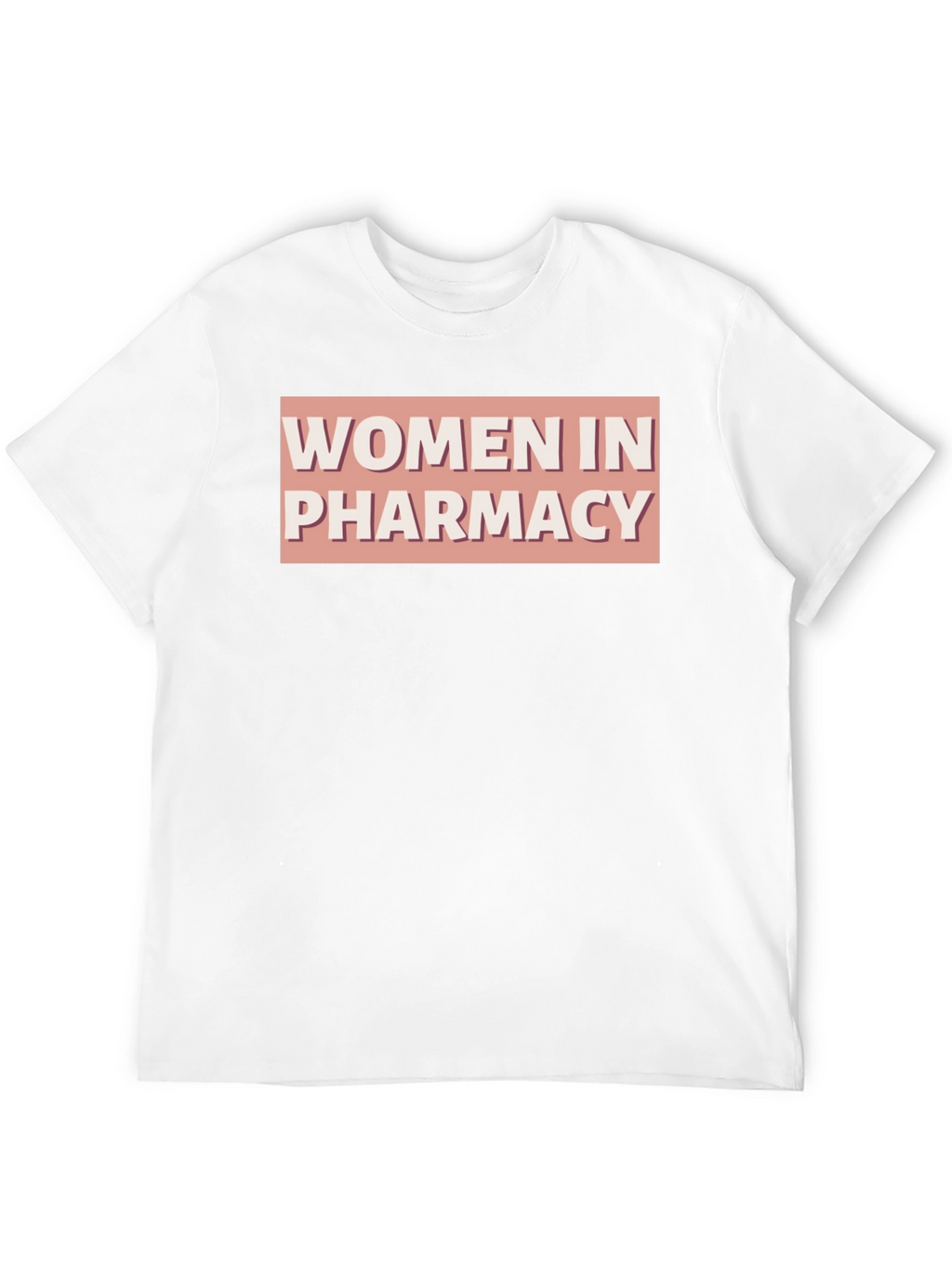 Women in Pharmacy Graphic Tee - Black Cotton T-Shirt