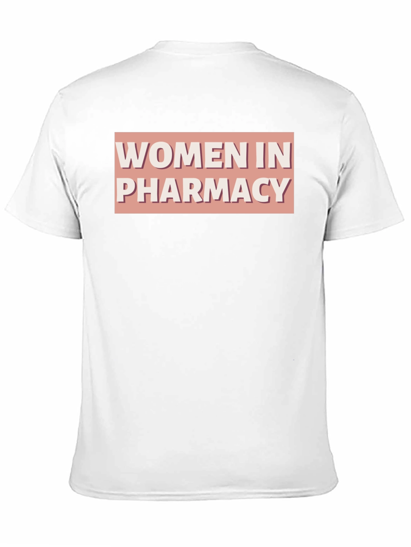 Women in Pharmacy Graphic Tee - Black Cotton T-Shirt