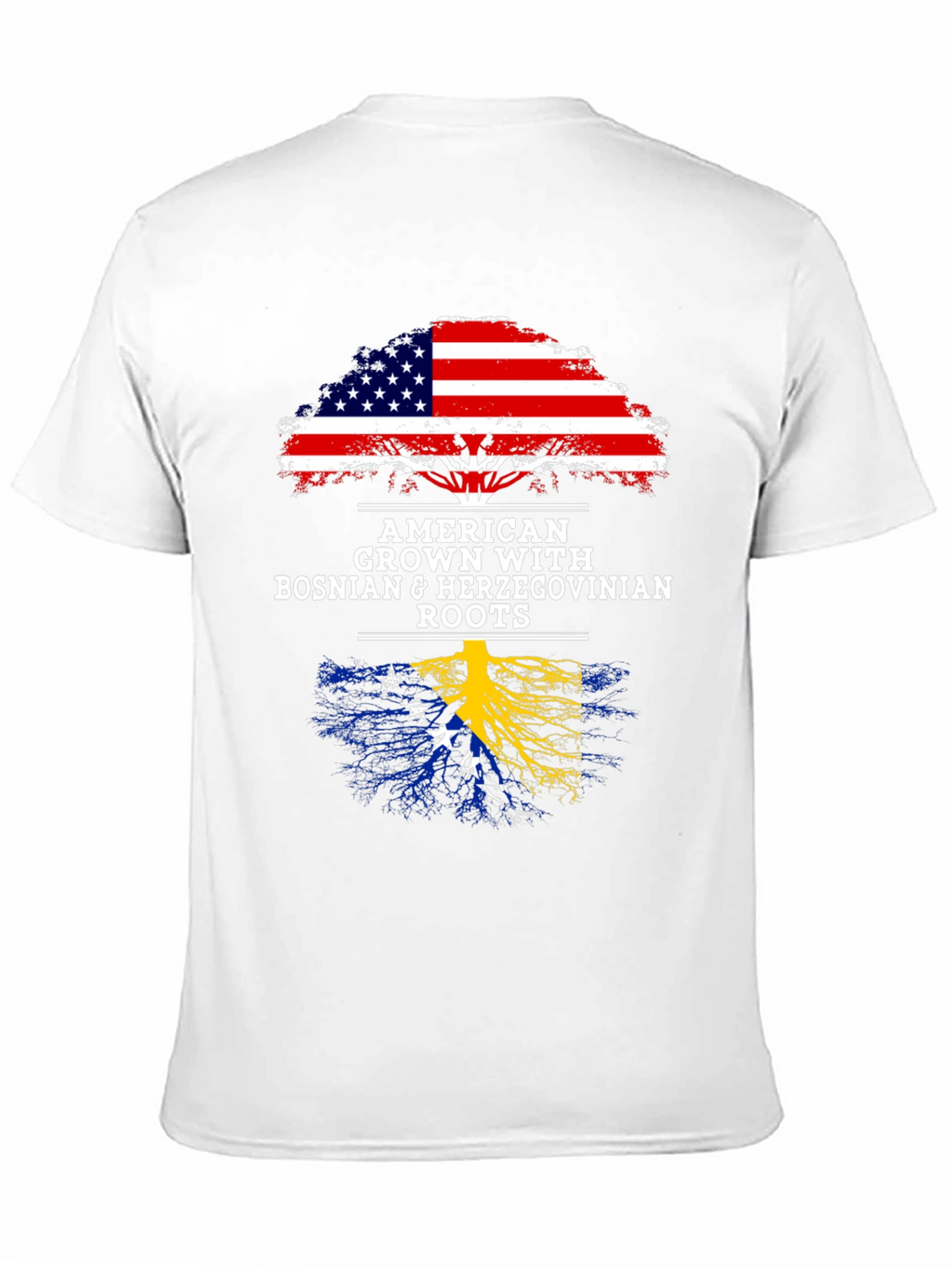 American Grown Bosnian Roots T-Shirt