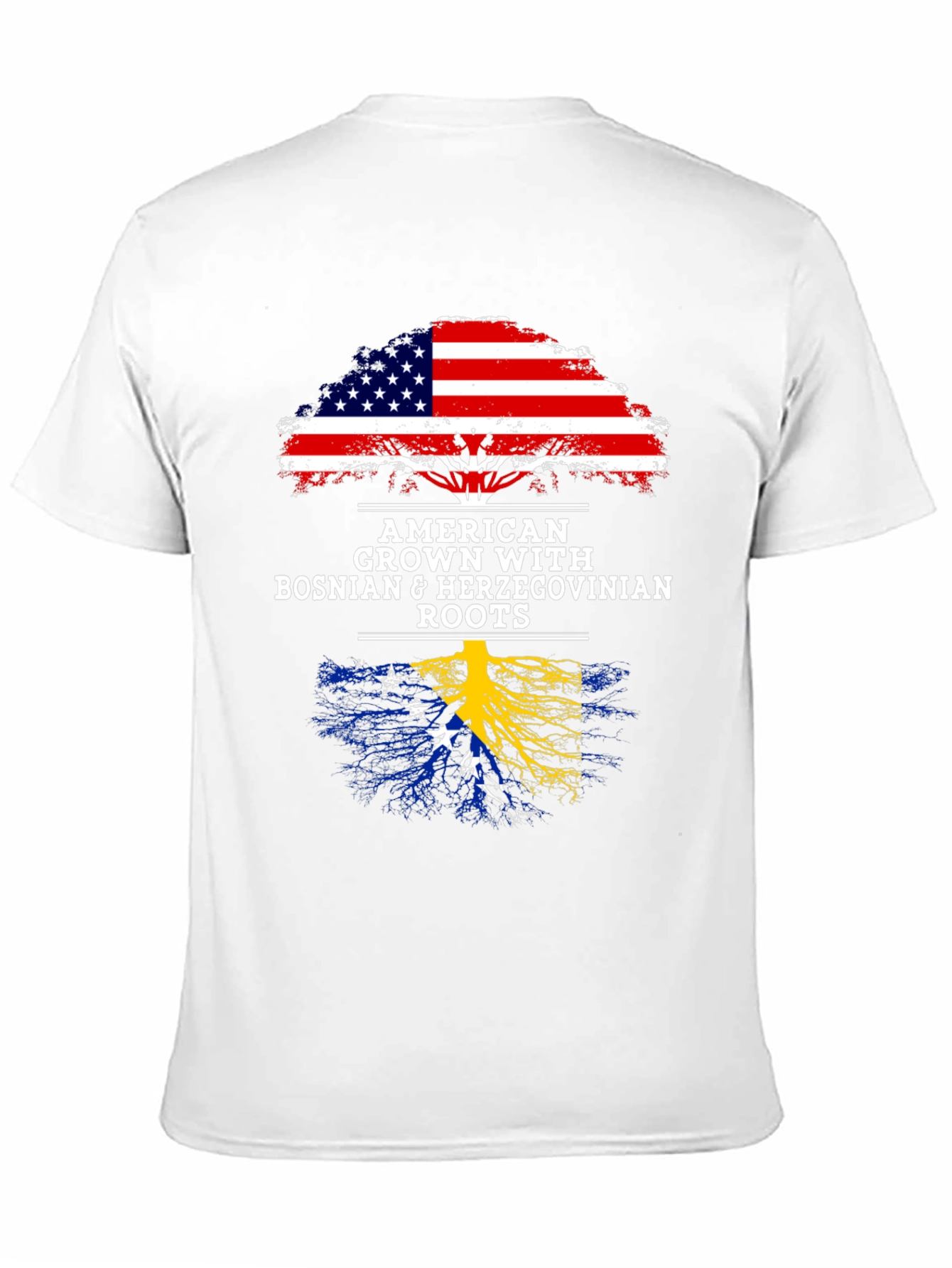 American Grown Bosnian Roots T-Shirt