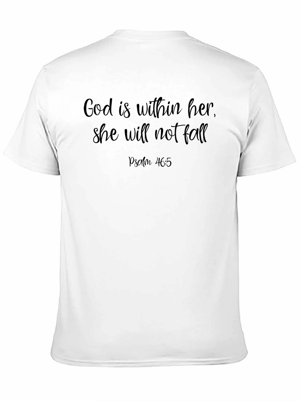 God Is Within Her T-Shirt Christian Apparel