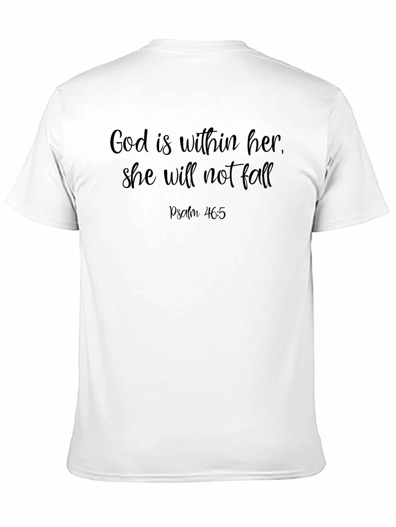 God Is Within Her T-Shirt Christian Apparel