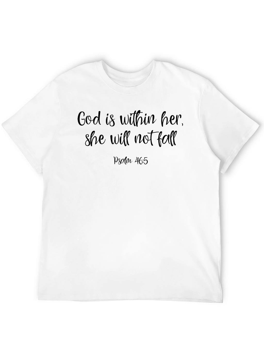 God Is Within Her T-Shirt Christian Apparel