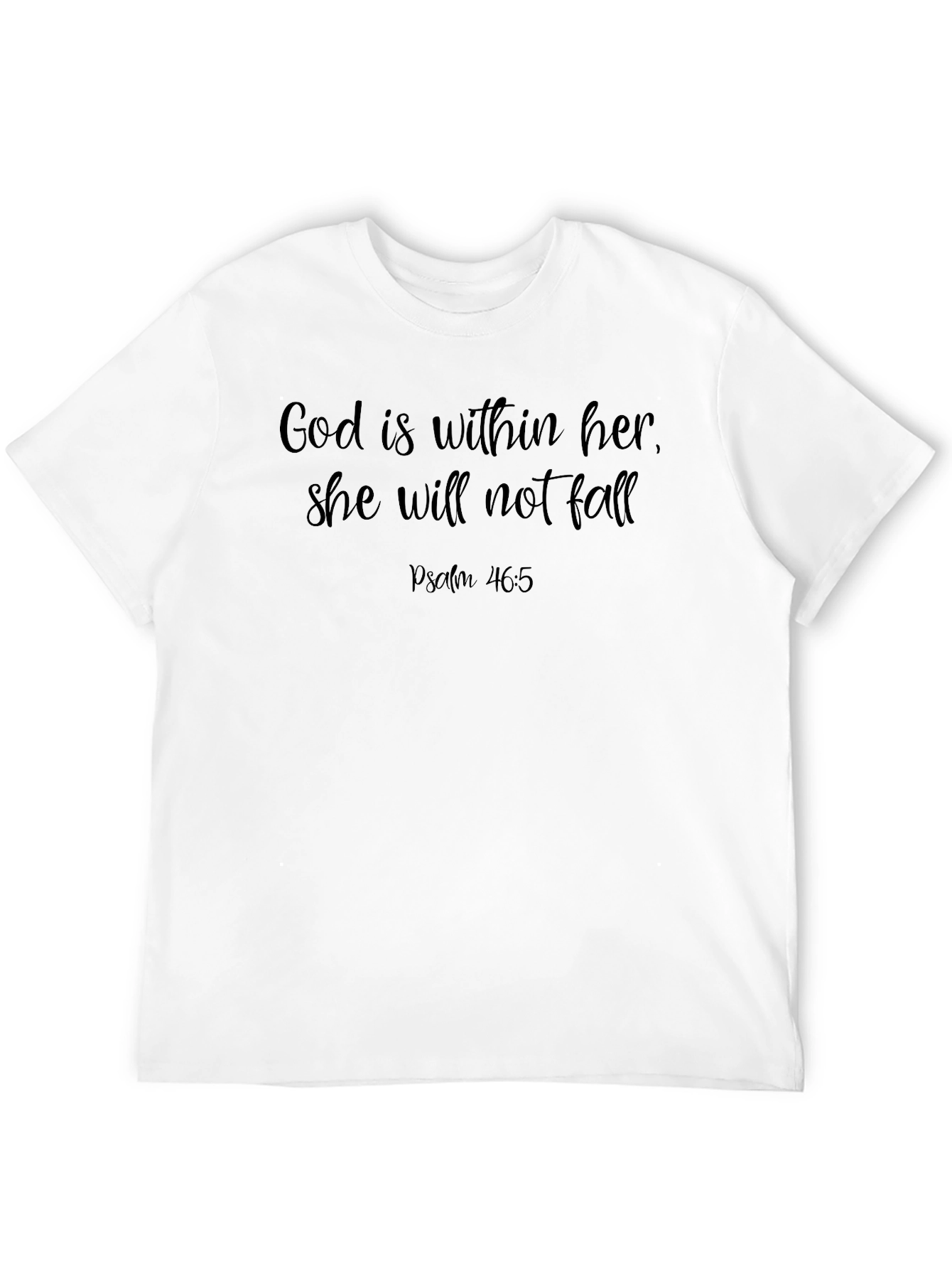 God Is Within Her T-Shirt Christian Apparel