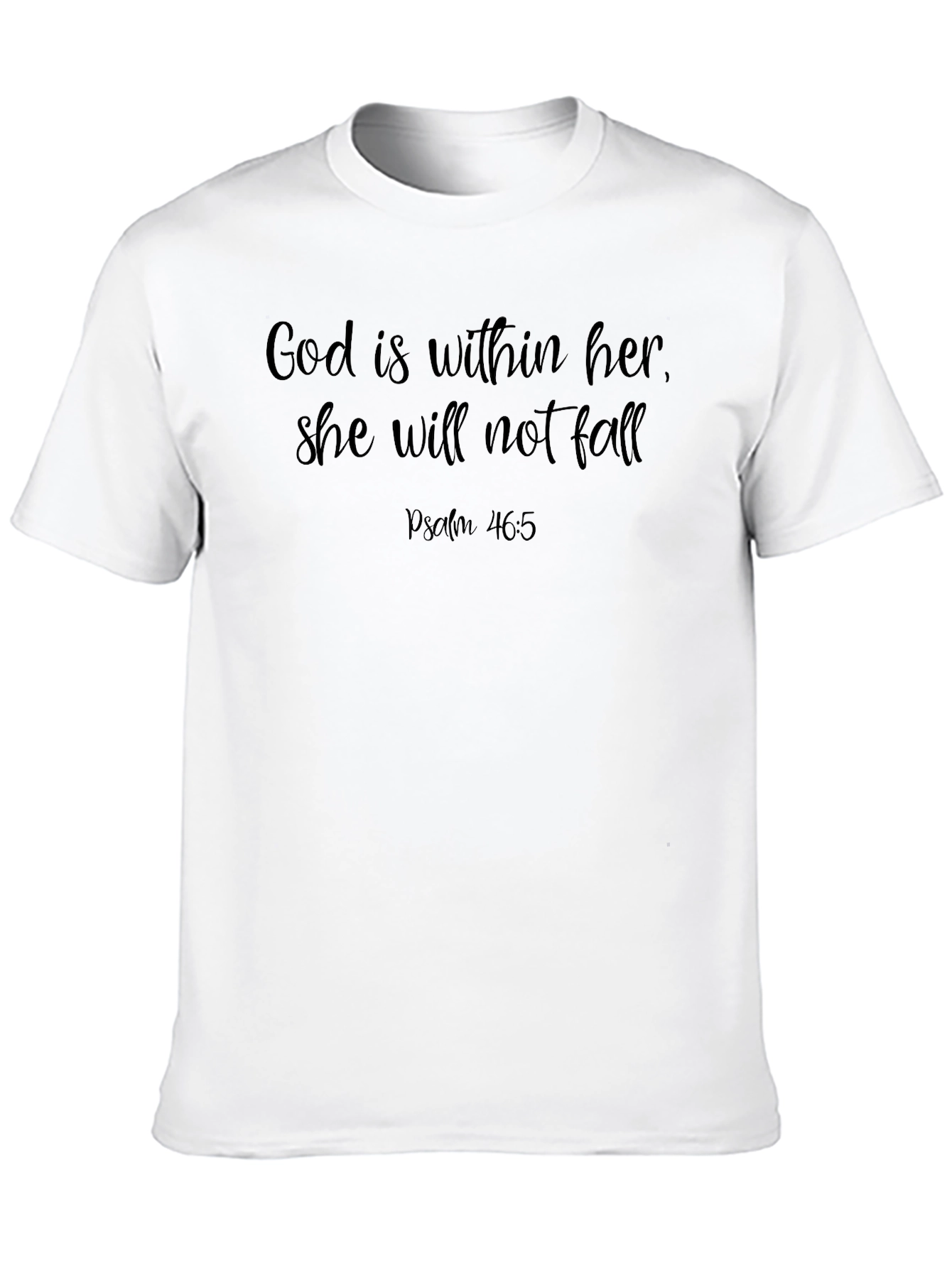 God Is Within Her T-Shirt Christian Apparel