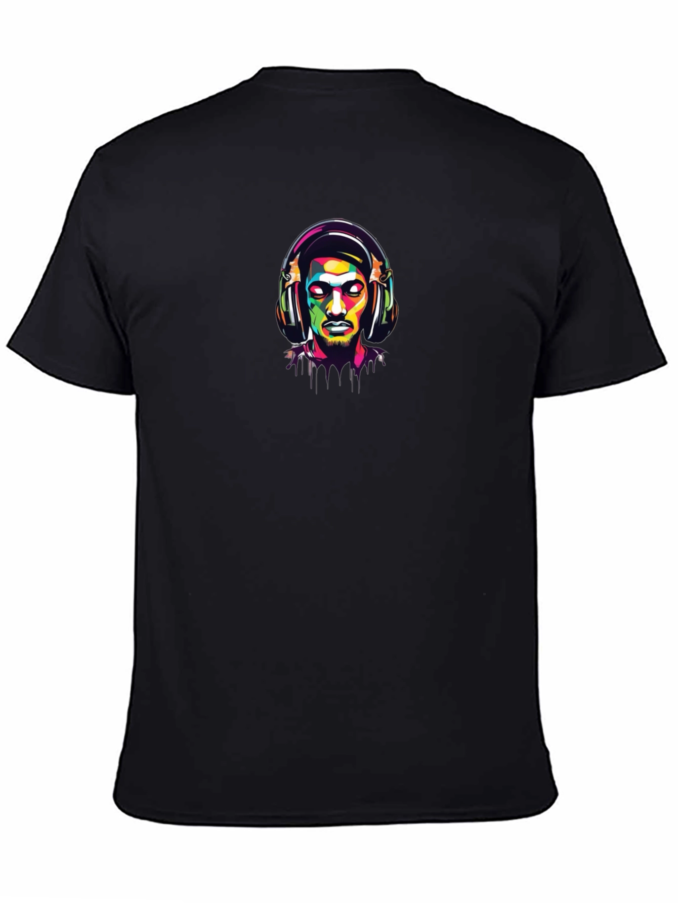 Cool Pop Art Headphone T-Shirt