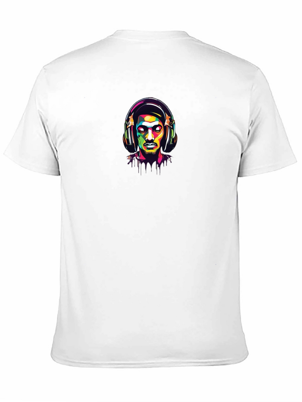 Cool Pop Art Headphone T-Shirt