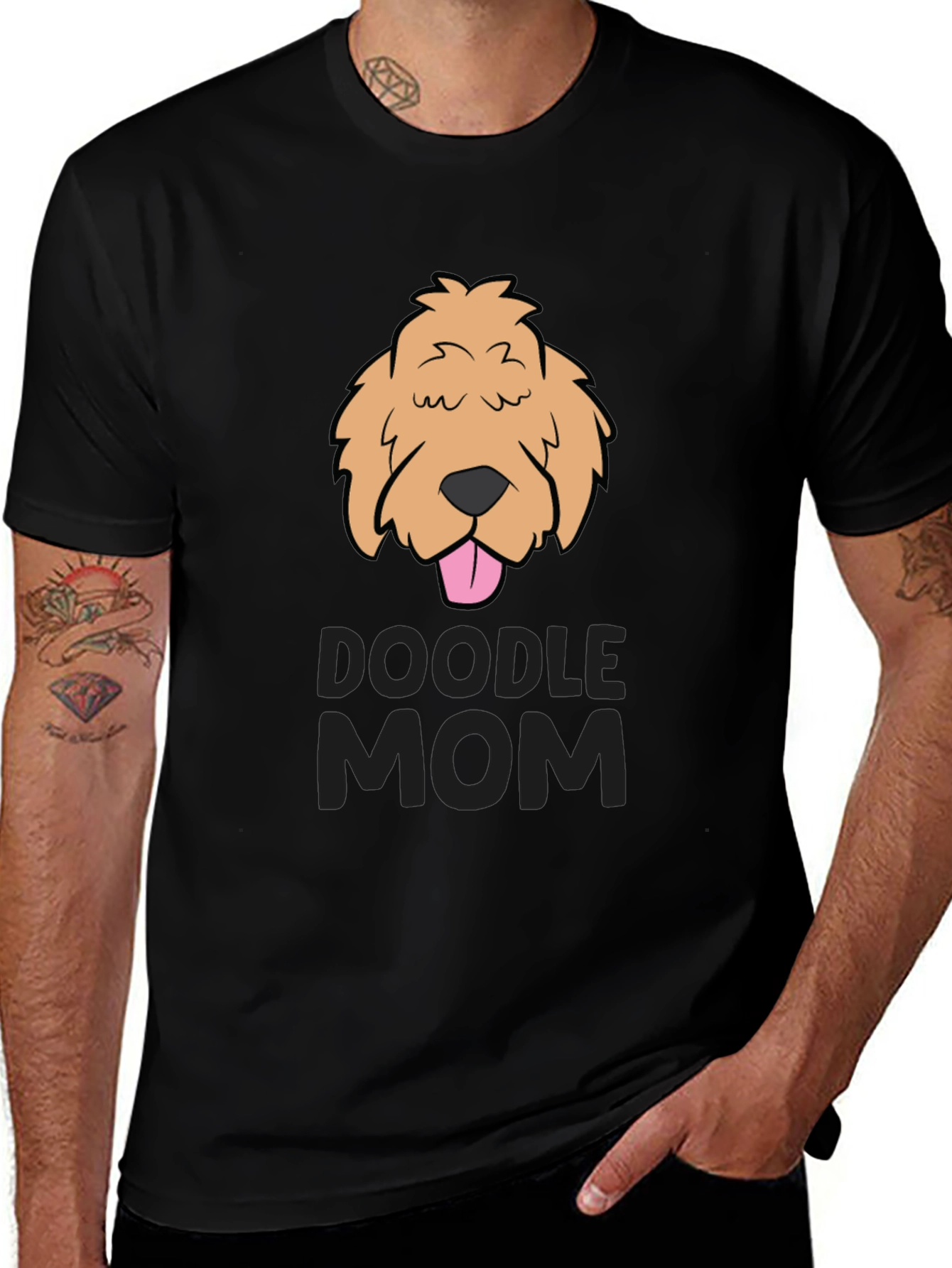Doodle Mom T-Shirt - Cute Dog Lover Tee