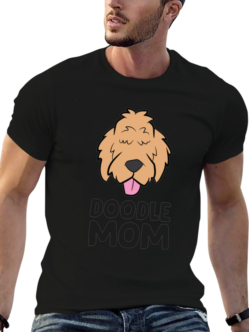 Doodle Mom T-Shirt - Cute Dog Lover Tee