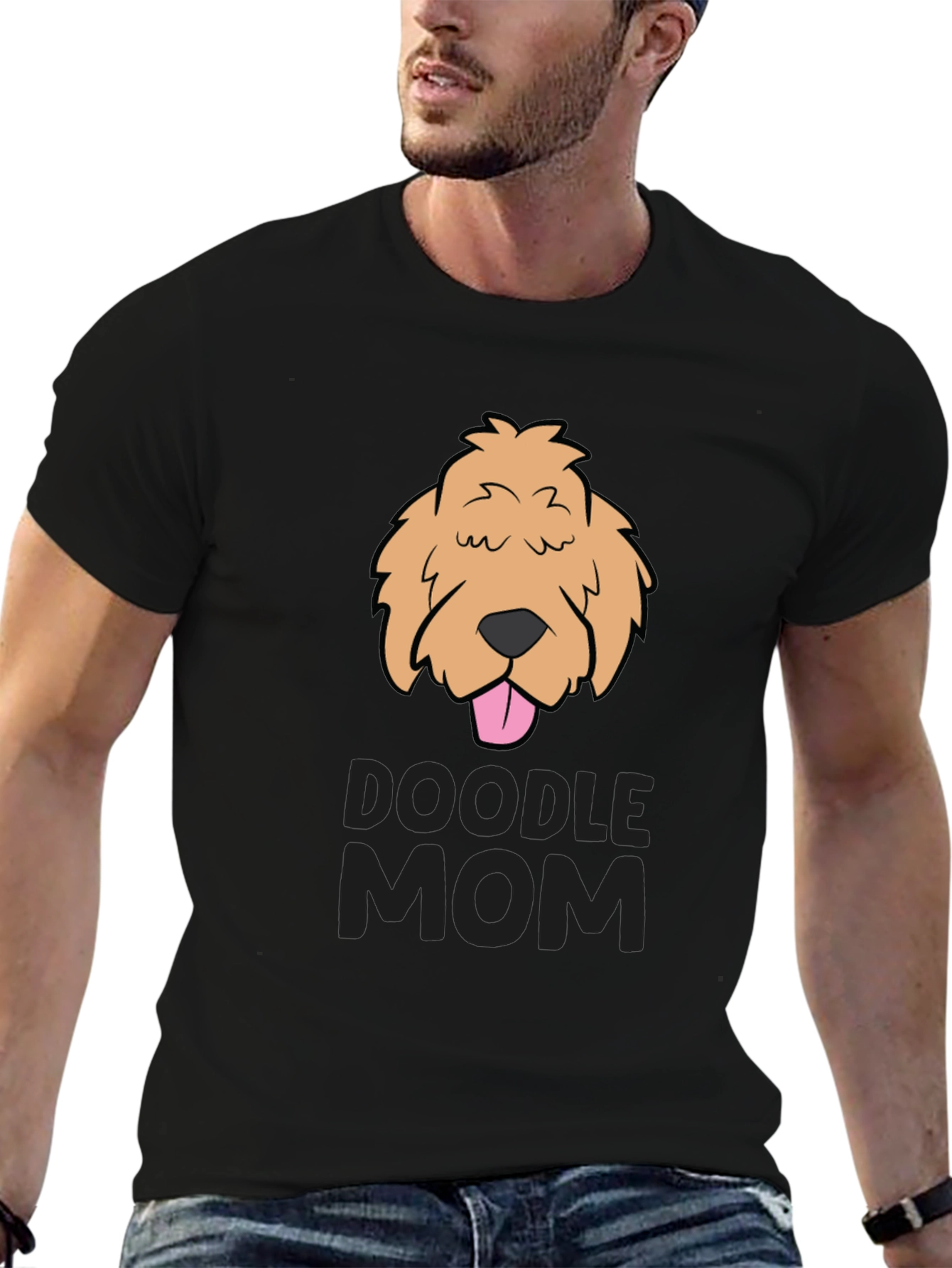 Doodle Mom T-Shirt - Cute Dog Lover Tee