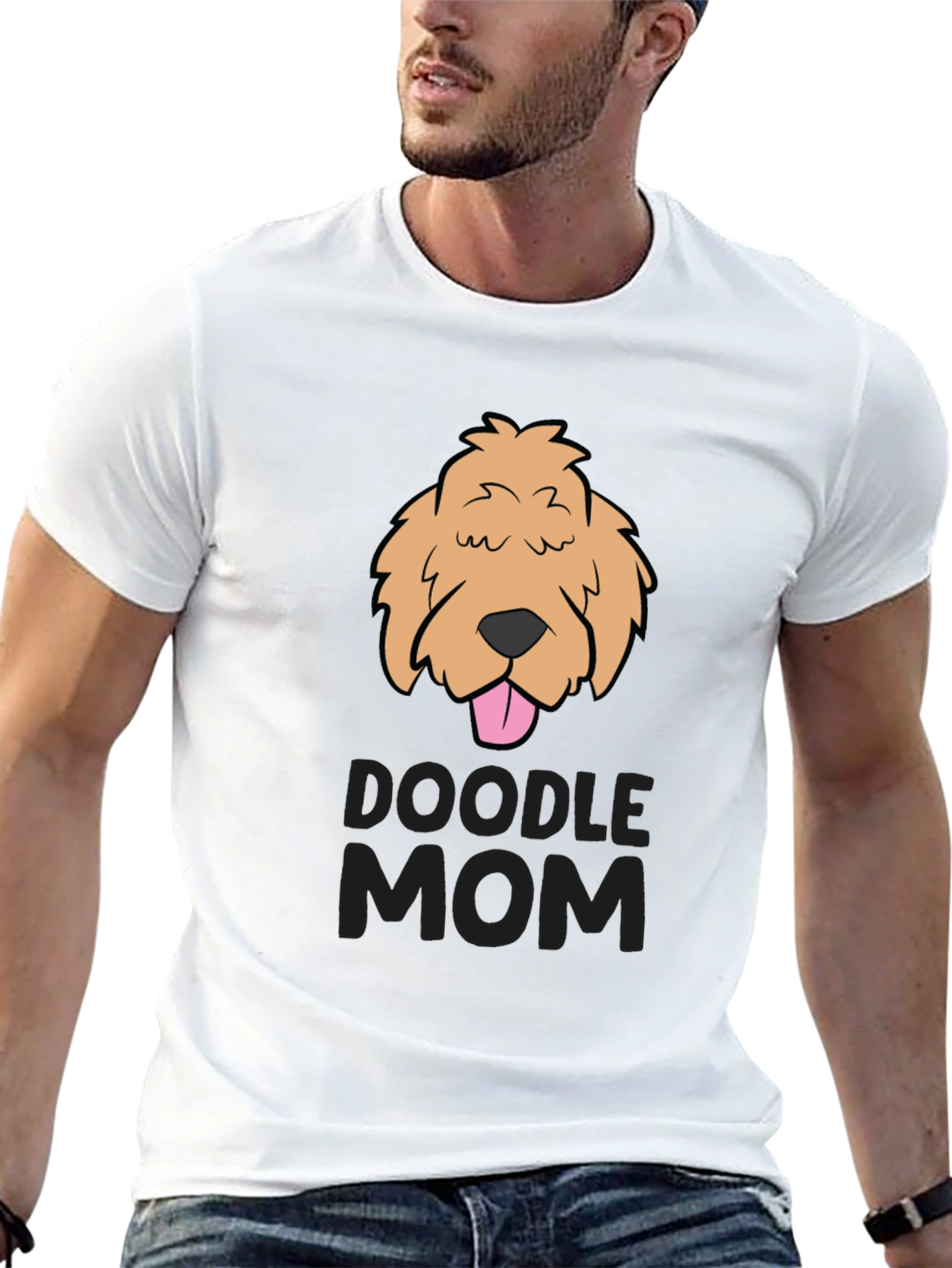 Doodle Mom T-Shirt - Cute Dog Lover Tee
