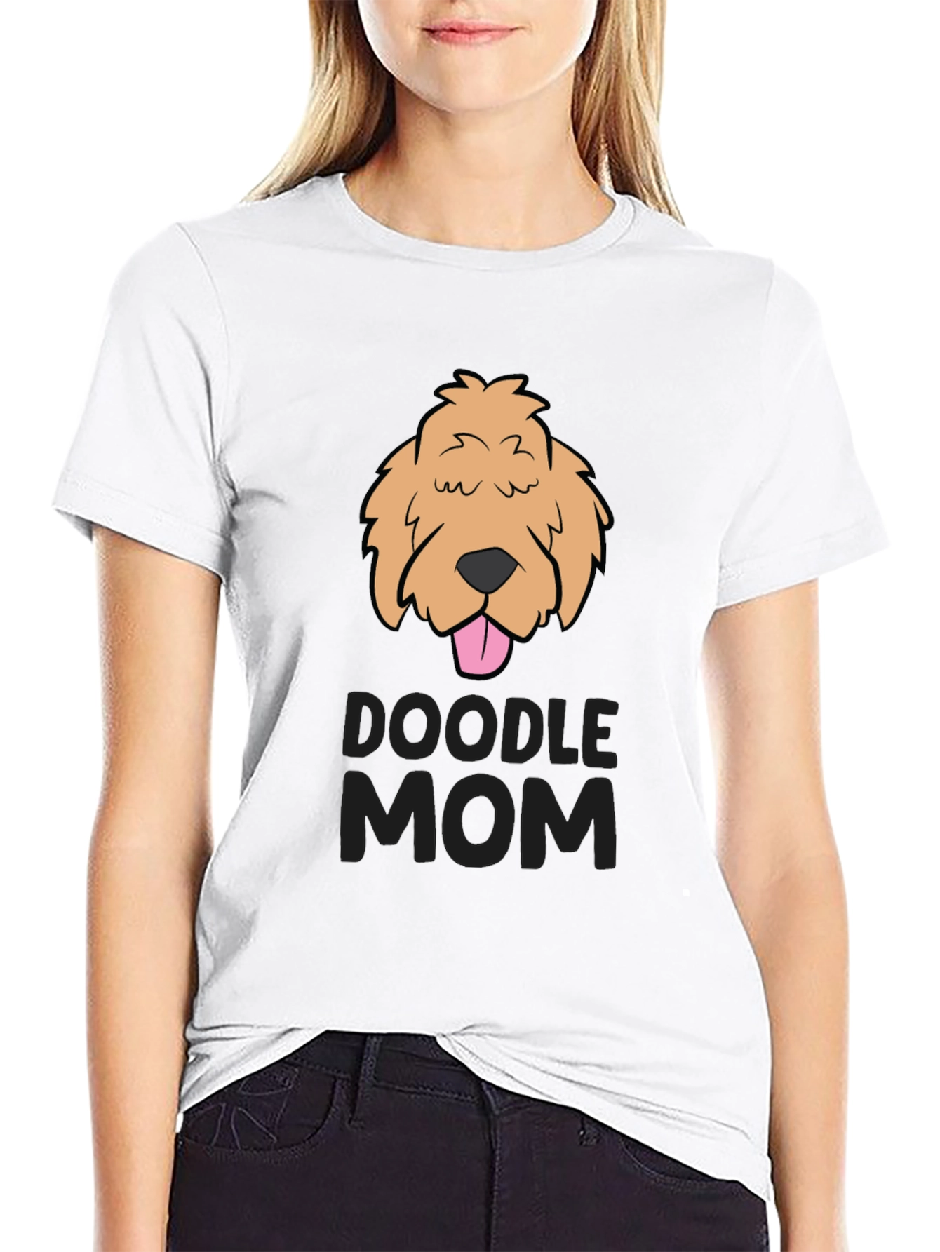 Doodle Mom T-Shirt - Cute Dog Lover Tee