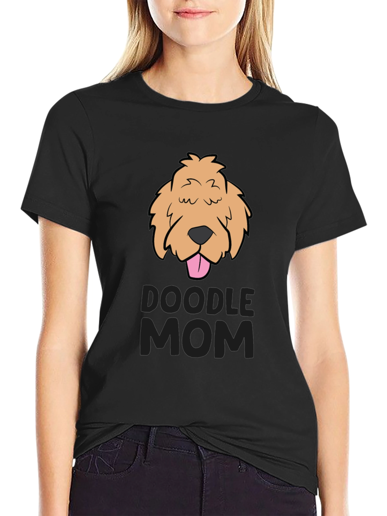 Doodle Mom T-Shirt - Cute Dog Lover Tee