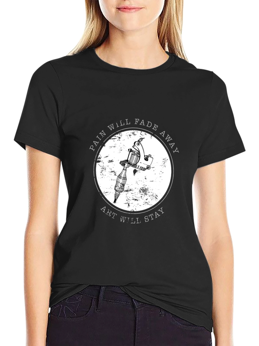 Tattoo Artist T-Shirt: Pain Fades Art Stays