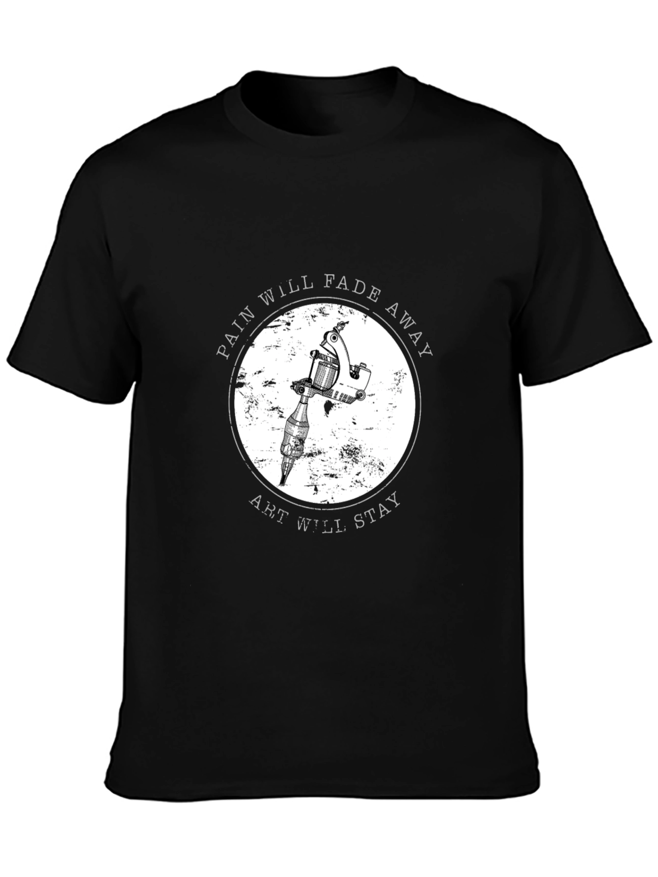 Tattoo Artist T-Shirt: Pain Fades Art Stays