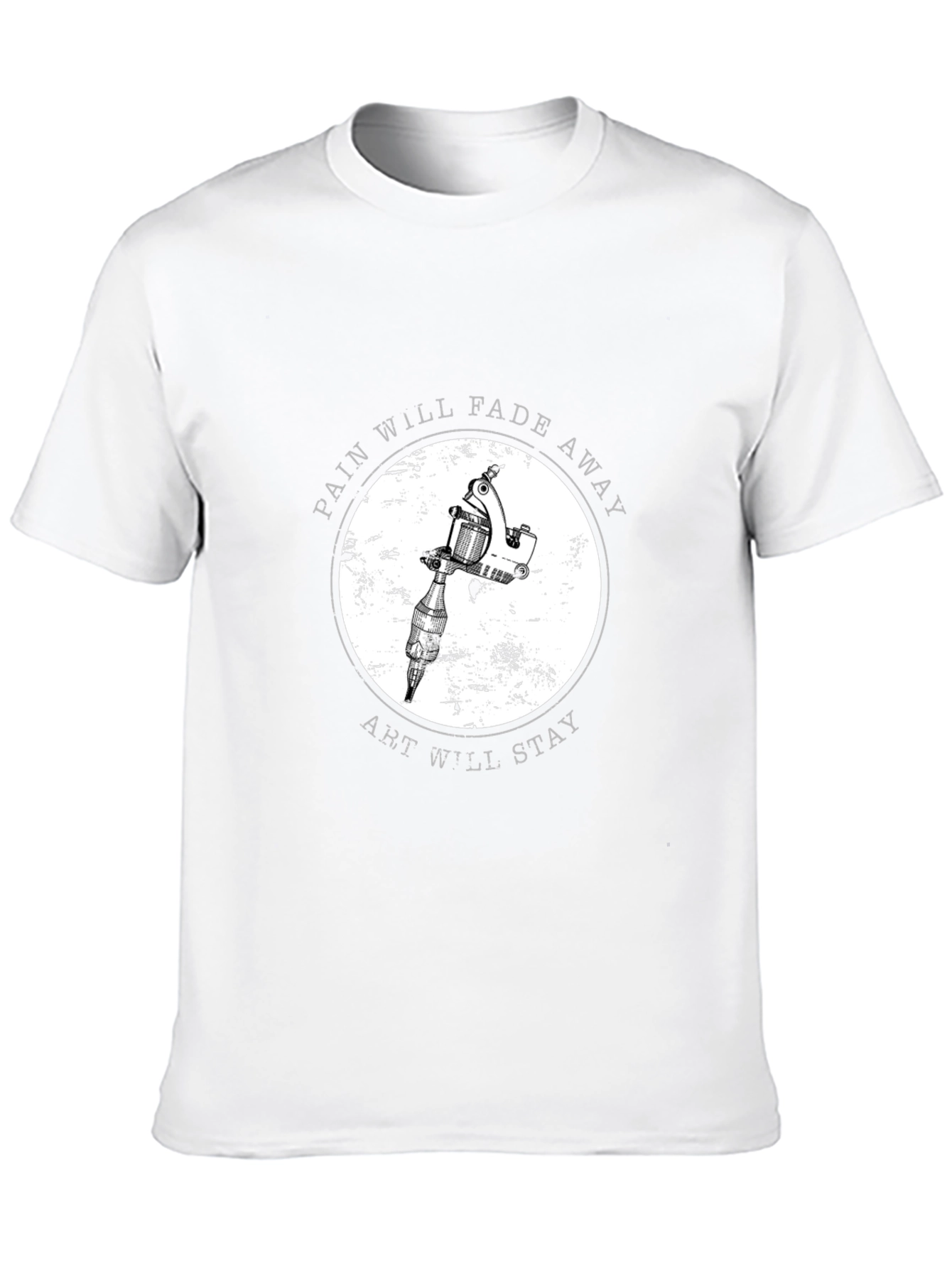 Tattoo Artist T-Shirt: Pain Fades Art Stays