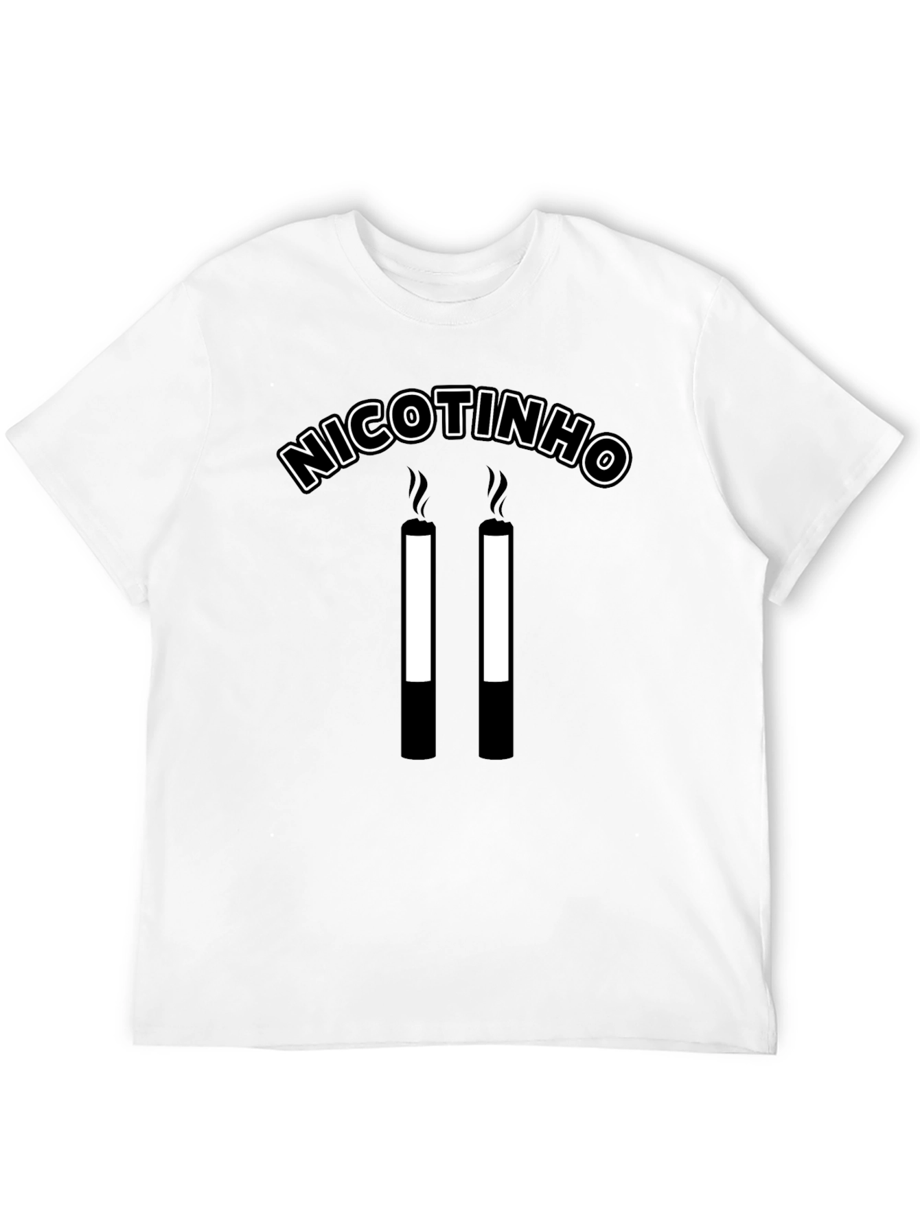 Nicotinho Funny Graphic T-Shirt