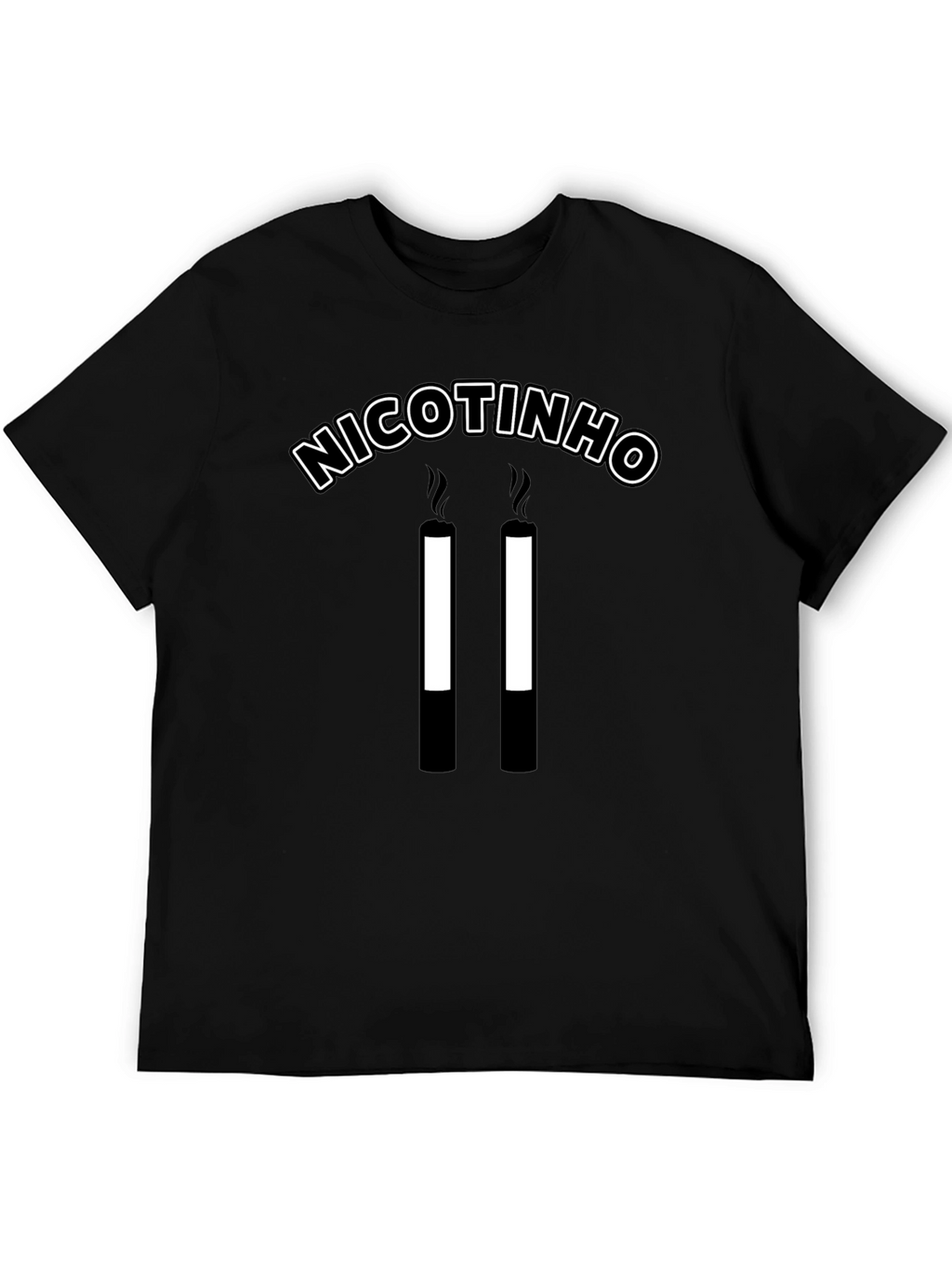 Nicotinho Funny Graphic T-Shirt