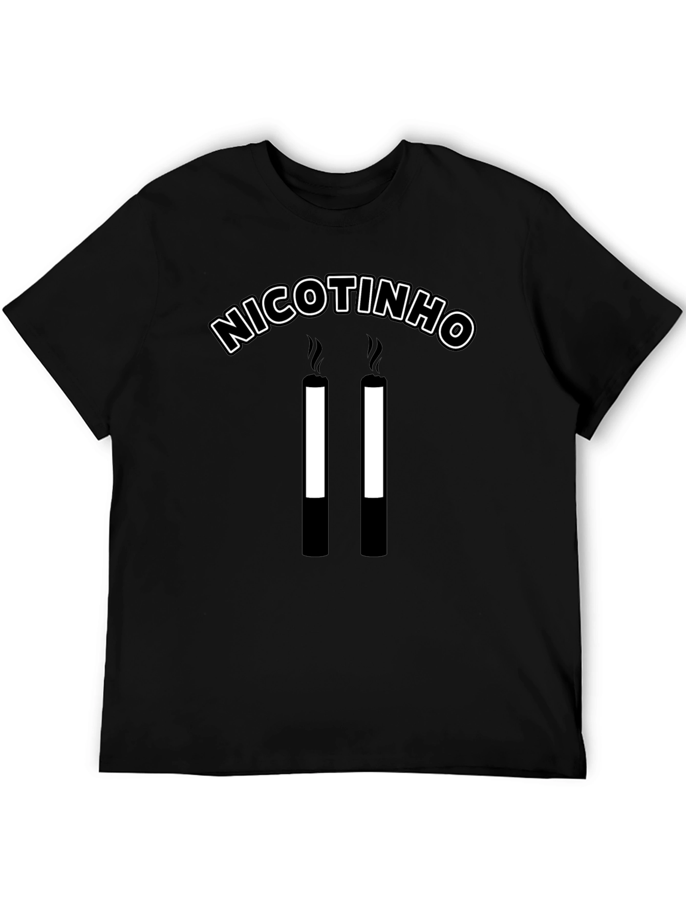 Nicotinho Funny Graphic T-Shirt