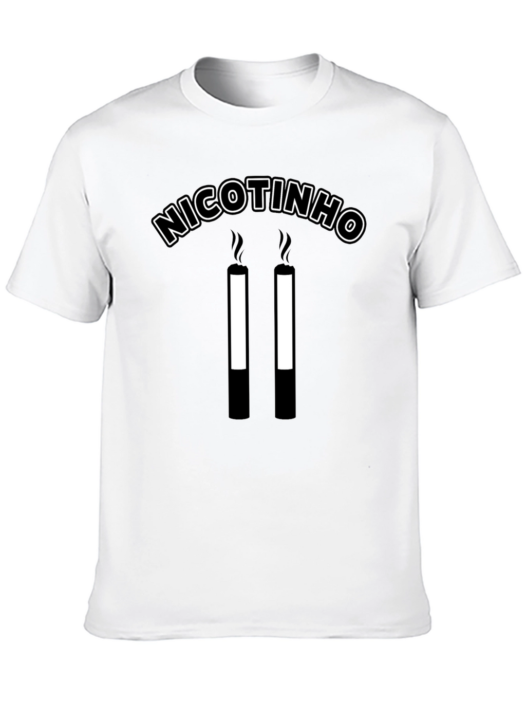 Nicotinho Funny Graphic T-Shirt